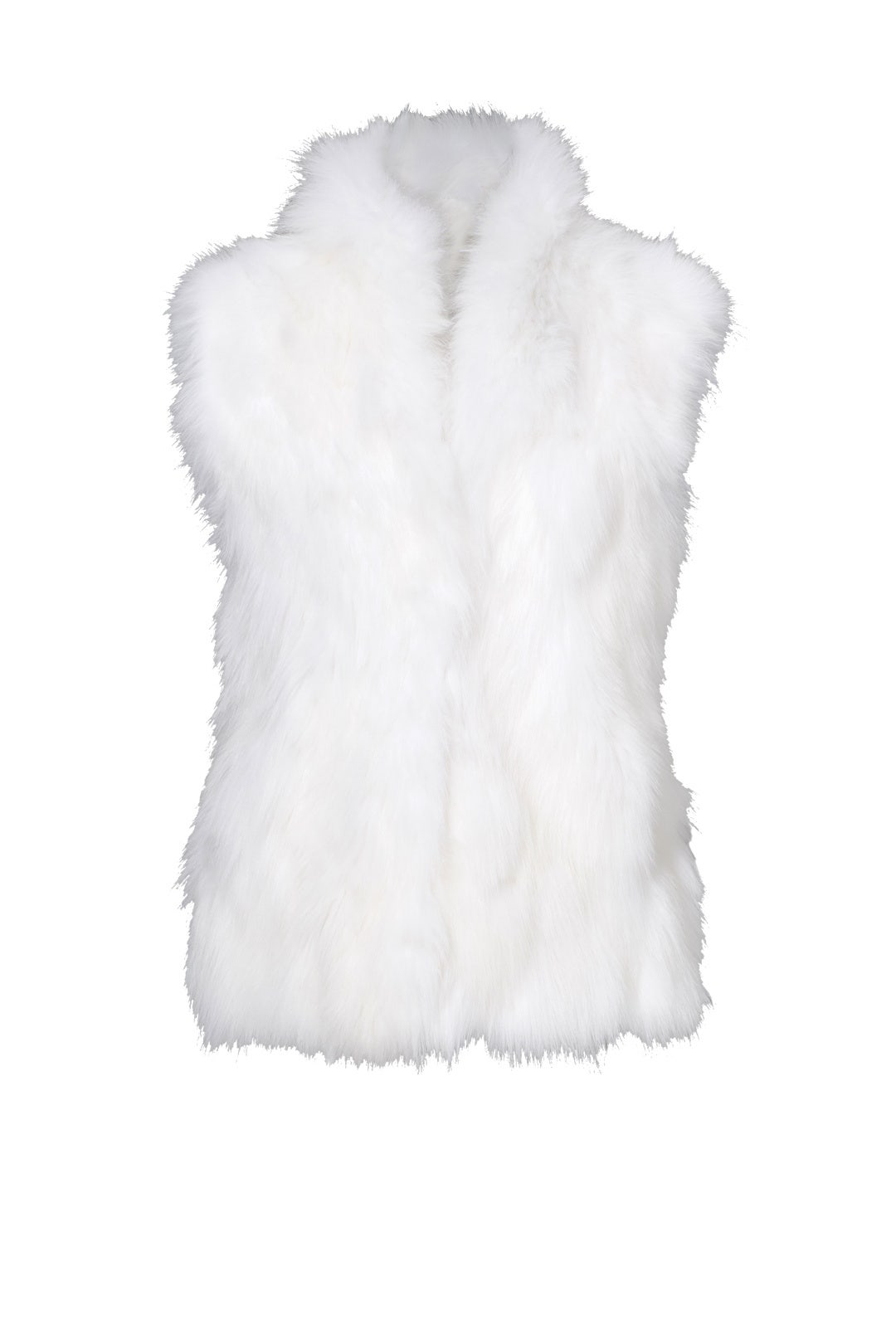White Freya Vest by Adrienne Landau 3