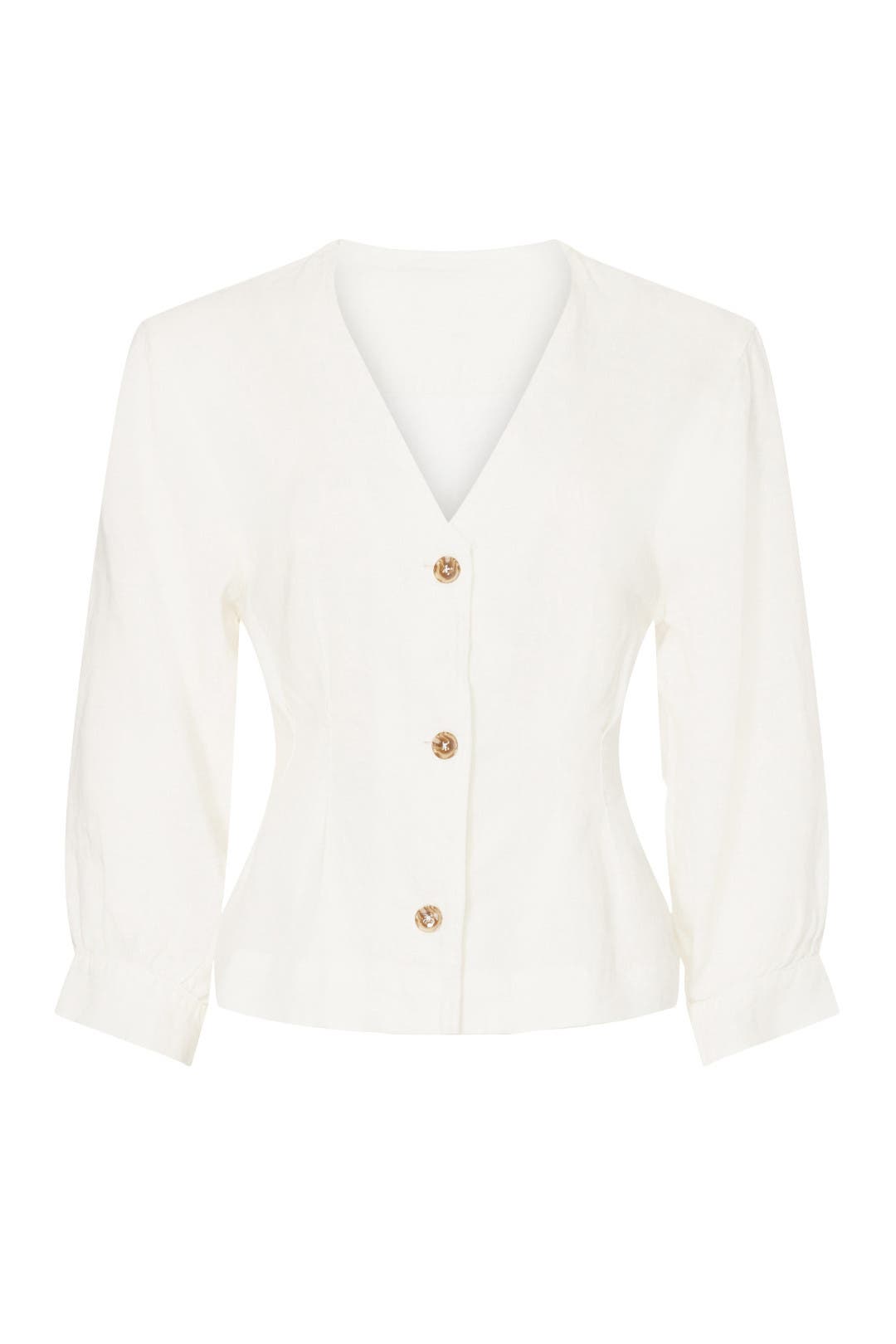 (新品)RIKO☆Audrey blouse white Audrey Blouse by DL1961 | Rent the Runway