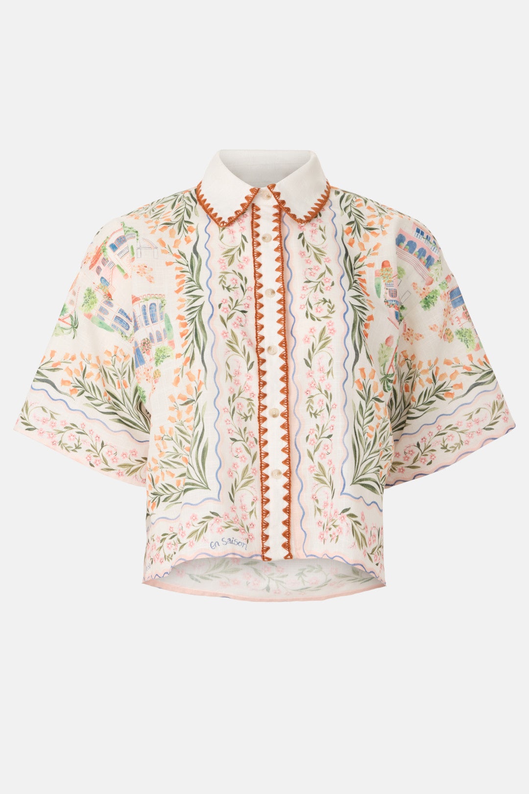 Alaia Linen Top by En Saison 4