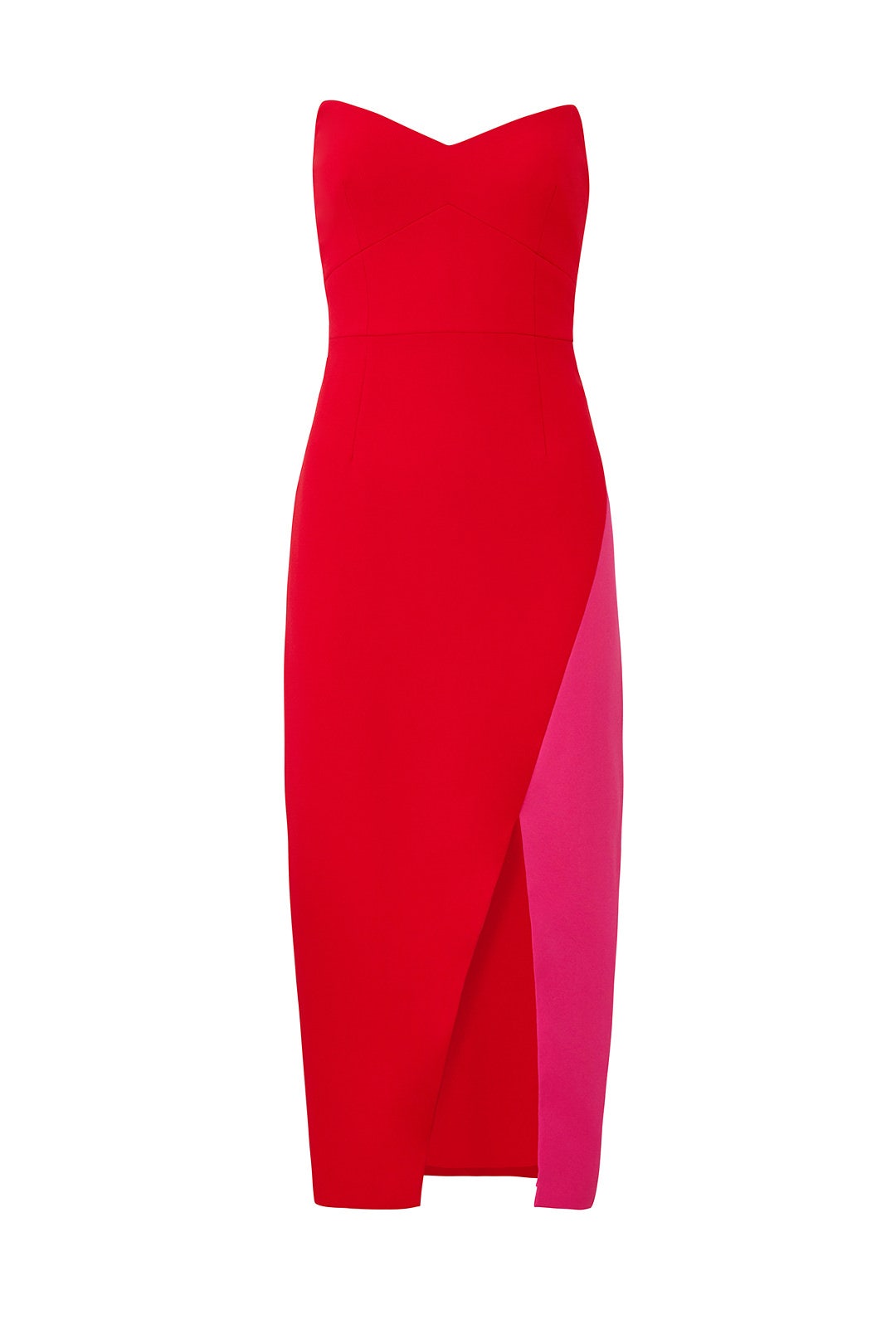 Red Colorblock Sheath by Jill Jill Stuart | Rent the Runway