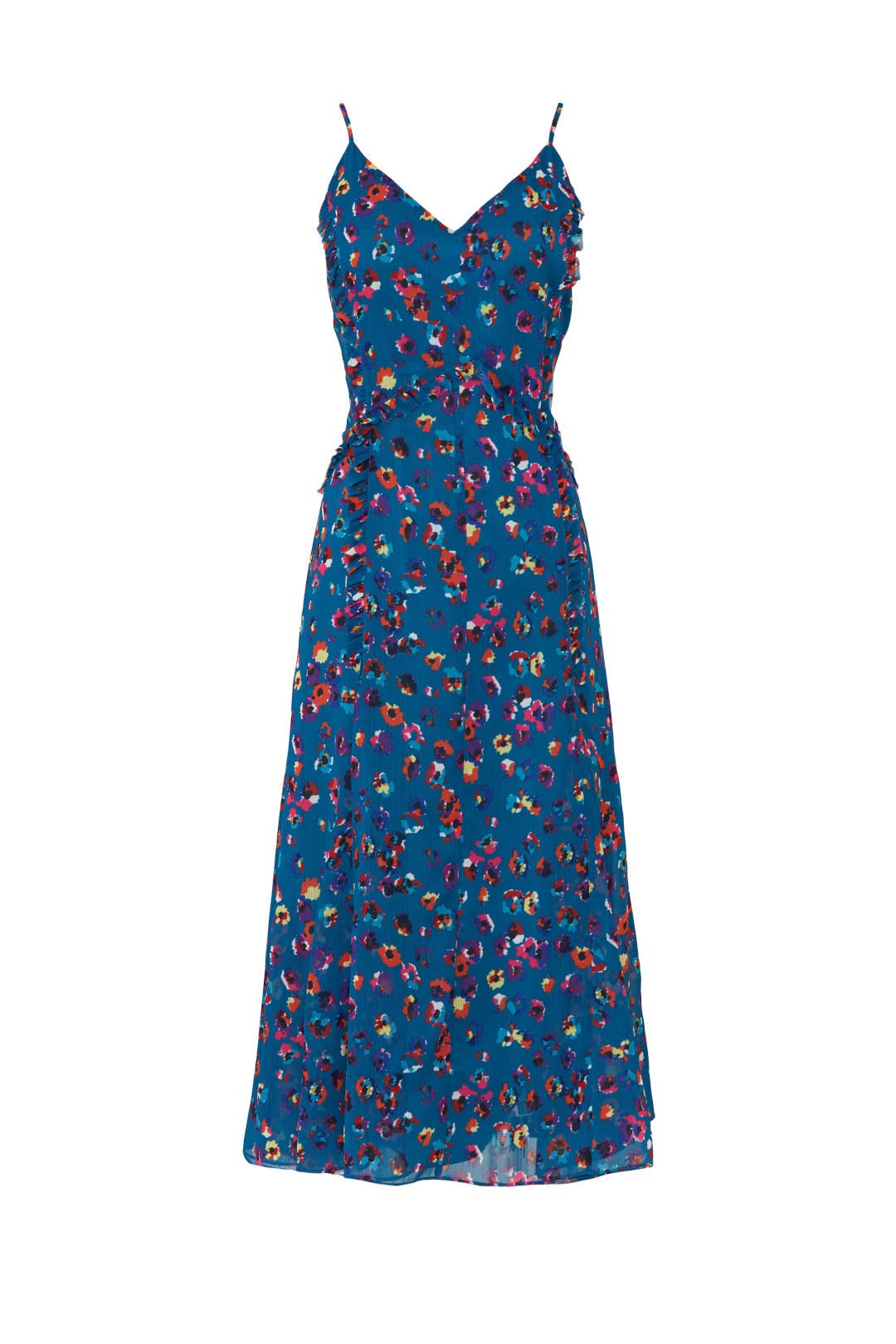 Blue Leopard Midi Dress by Jason Wu x RTR | Rent the Runway