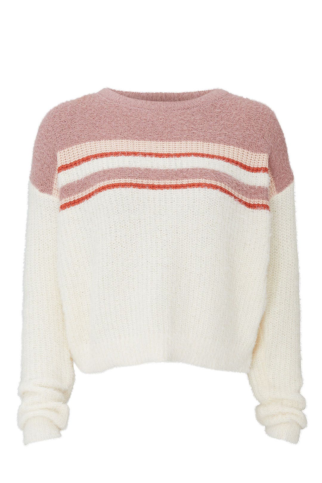 Striped Crew Neck Sweater by Louna