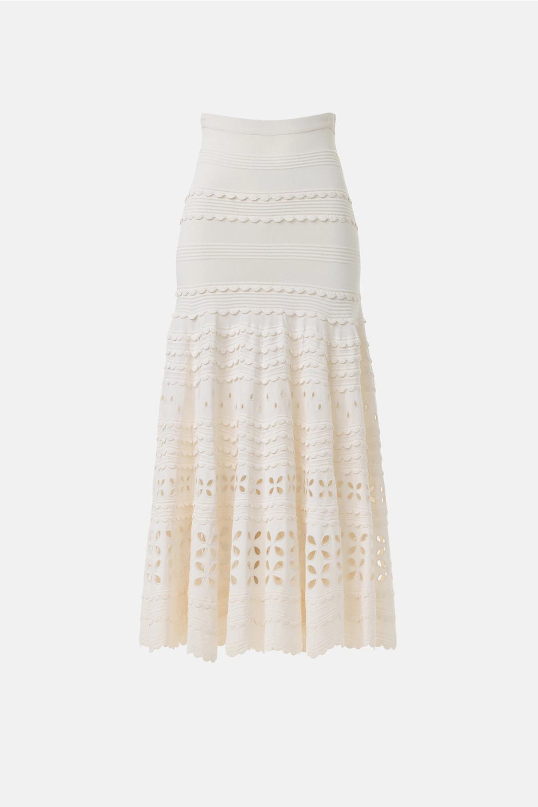 Annisa Eyelet Knit Midi Skirt by Ulla Johnson | Rent the Runway