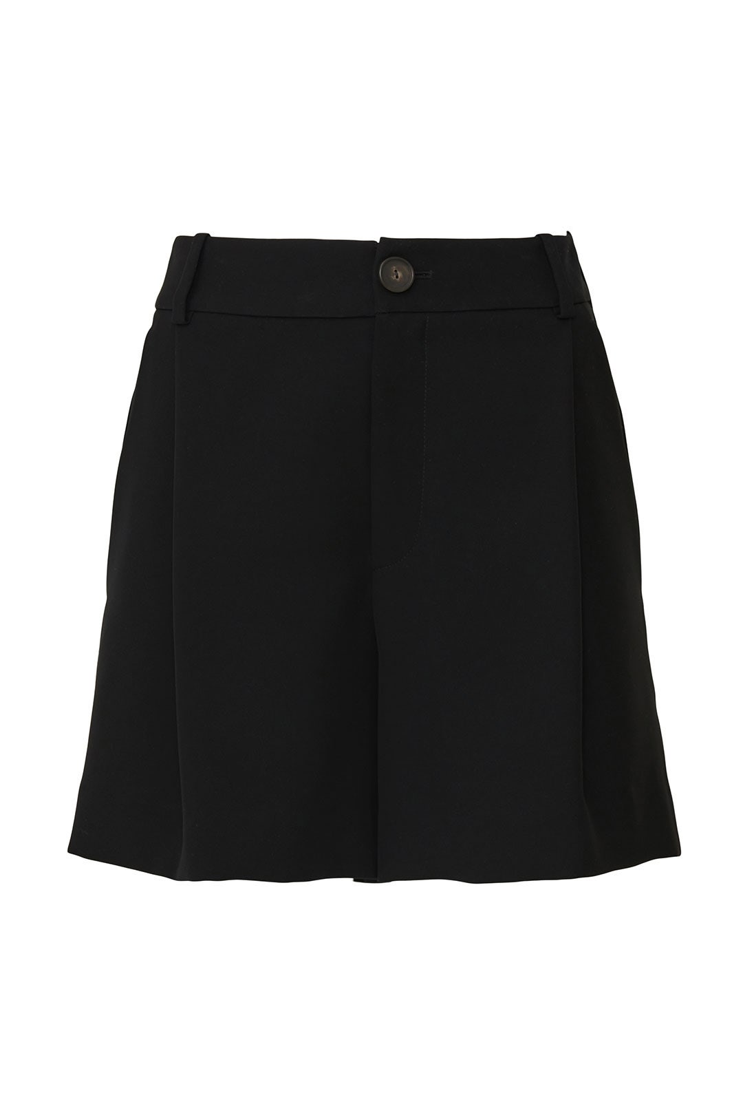 Black Pleated Shorts by VINCE. 4