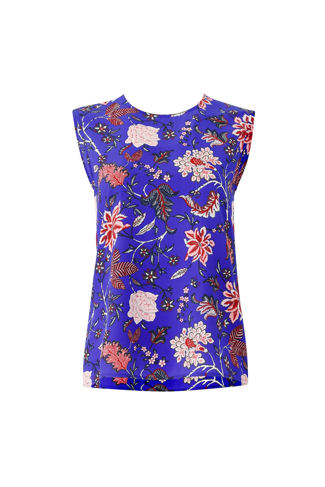 Multi Floral Shell Top by Diane von Furstenberg
