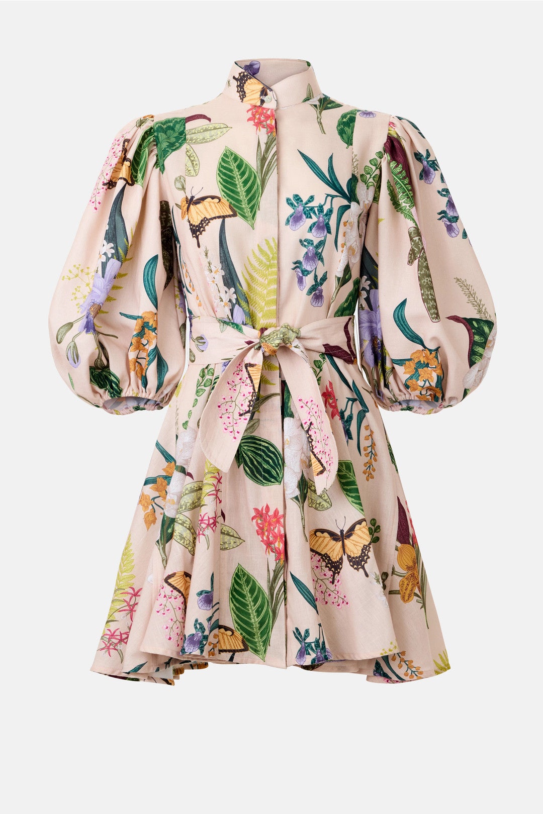 Bromelia Mini Dress by NO PISE LA GRAMA