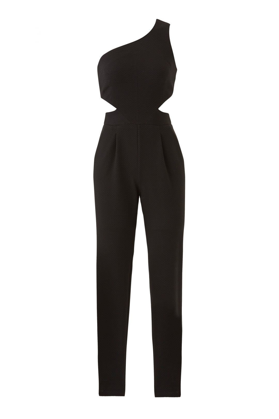 Black Kelly Jumpsuit by Hunter Bell