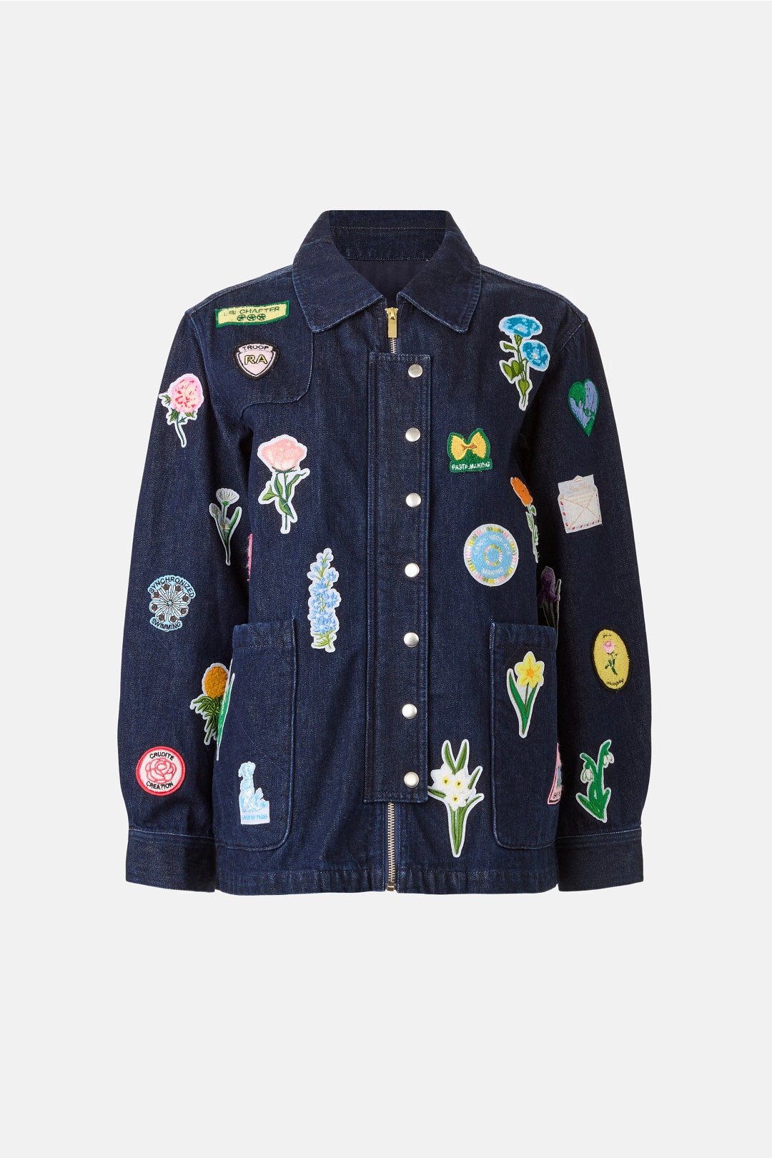 Navy Lizzie Jacket by Rachel Antonoff 4