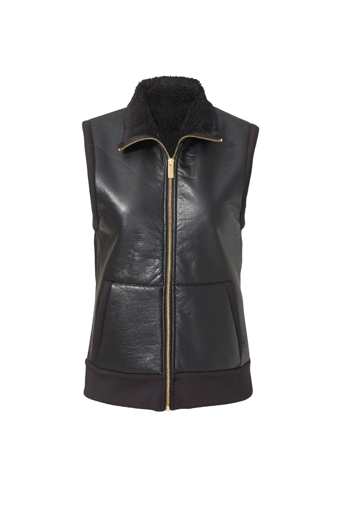 Black Sherpa Vest by ALALA 3