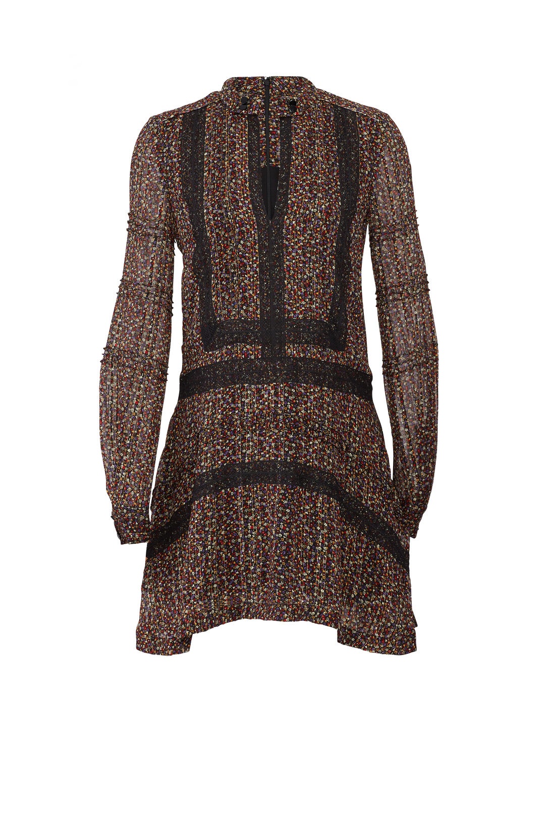 Floral Long Sleeve Shift by Derek Lam 10 Crosby | Rent the Runway 