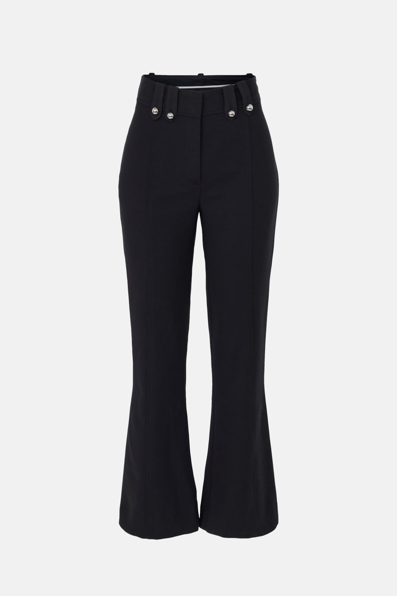 Dawson Crop Flare Trouser by Derek Lam 10 Crosby - Photo 4