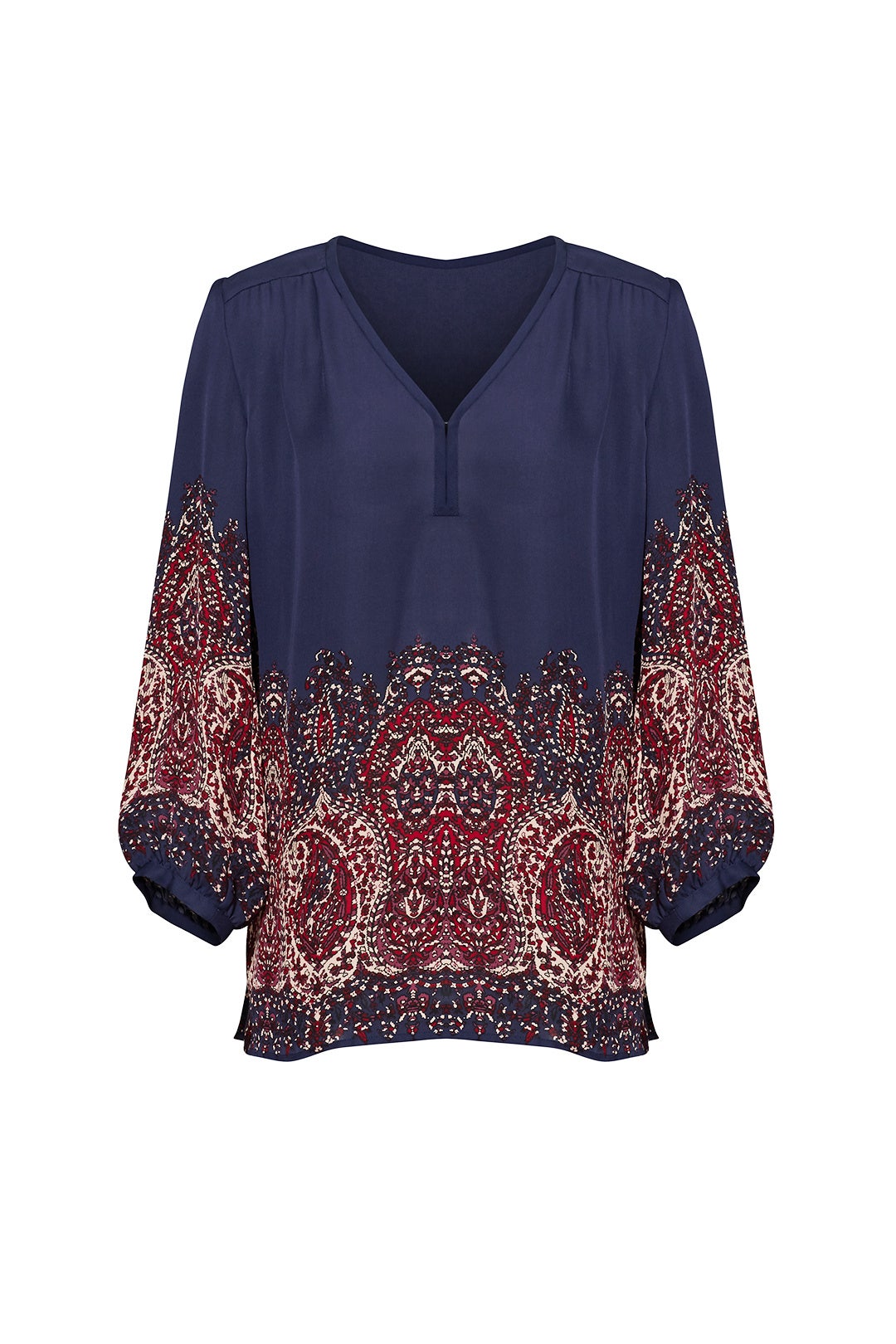 Paisley Printed Riva Top by Joie 3