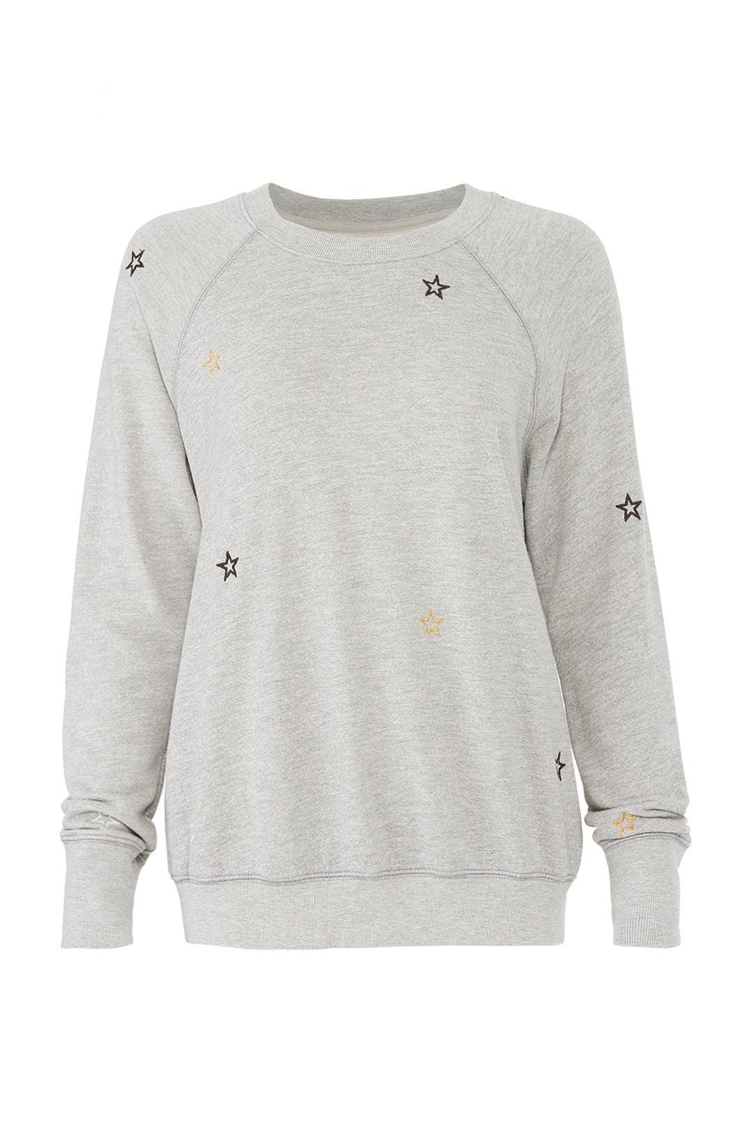 Embroidered Stars Sweatshirt by Sundry 3