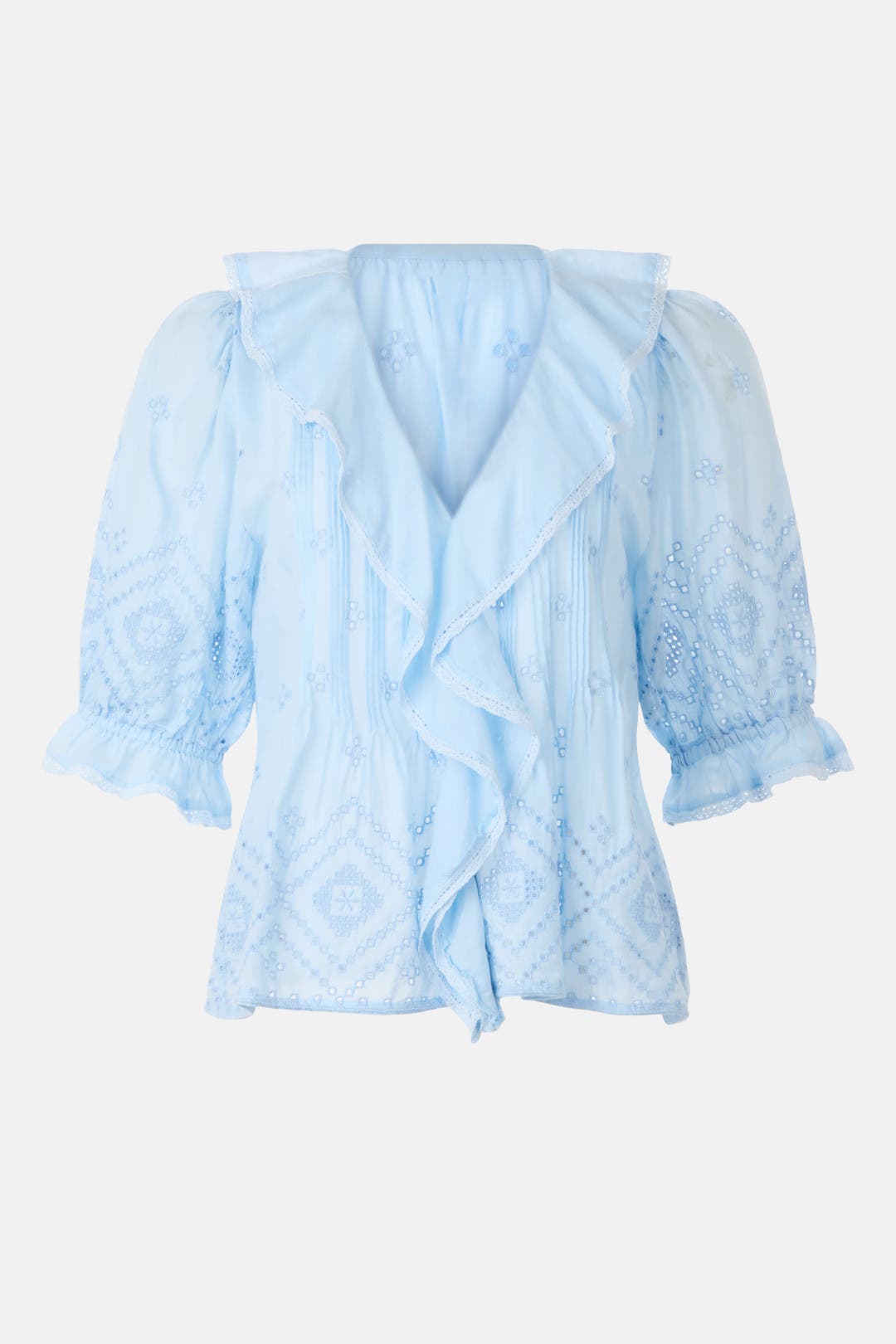 madewell memento ruffle sleeve top