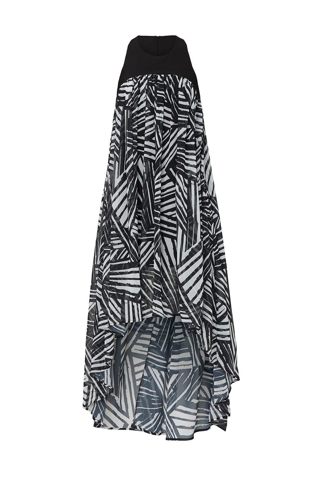 Printed Trapeze Maxi by Toccin 4