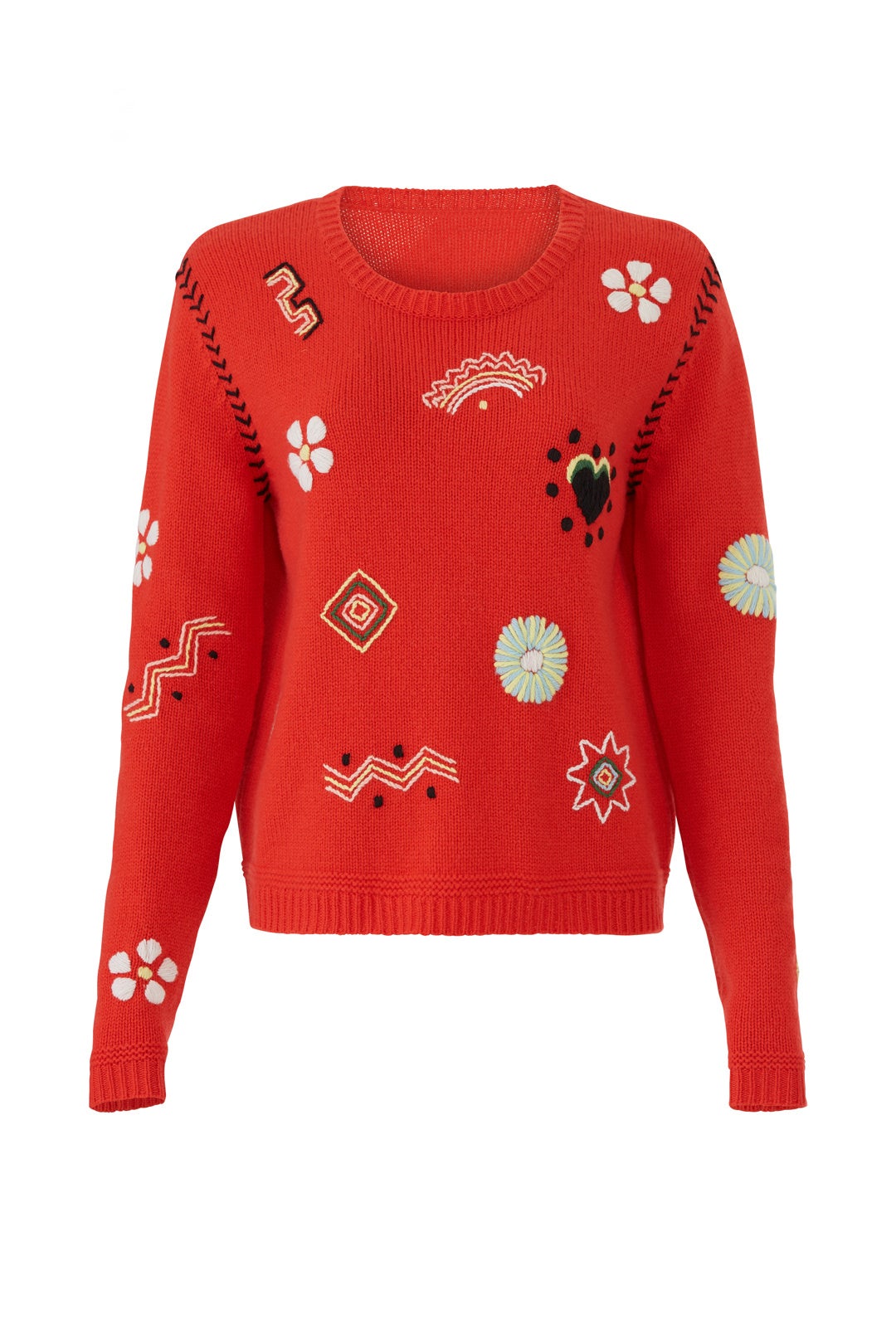 Embroidered Milagro Sweater by Chinti & Parker 3