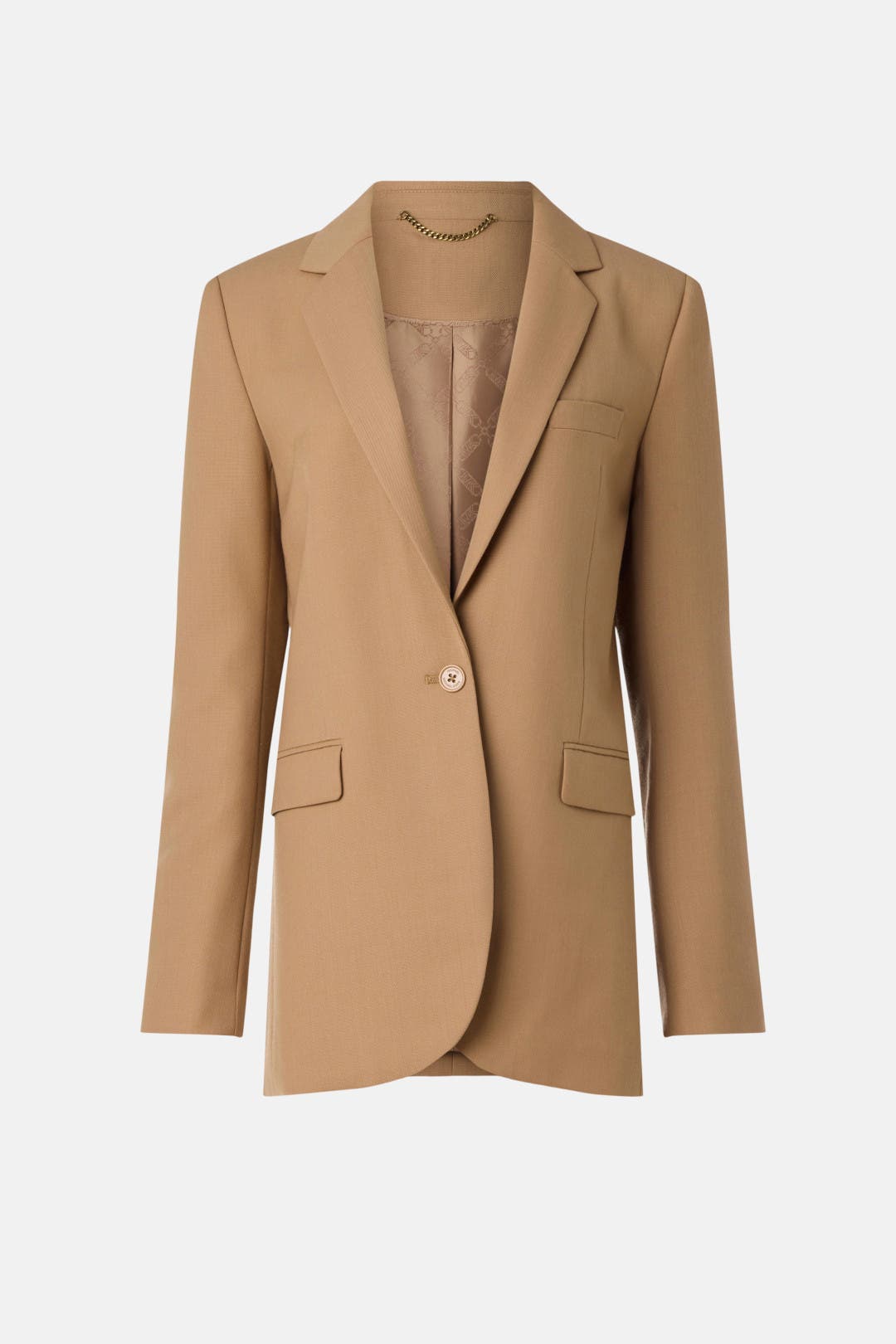 Beige Wool Oversized Blazer by MICHAEL KORS | Rent the Runway