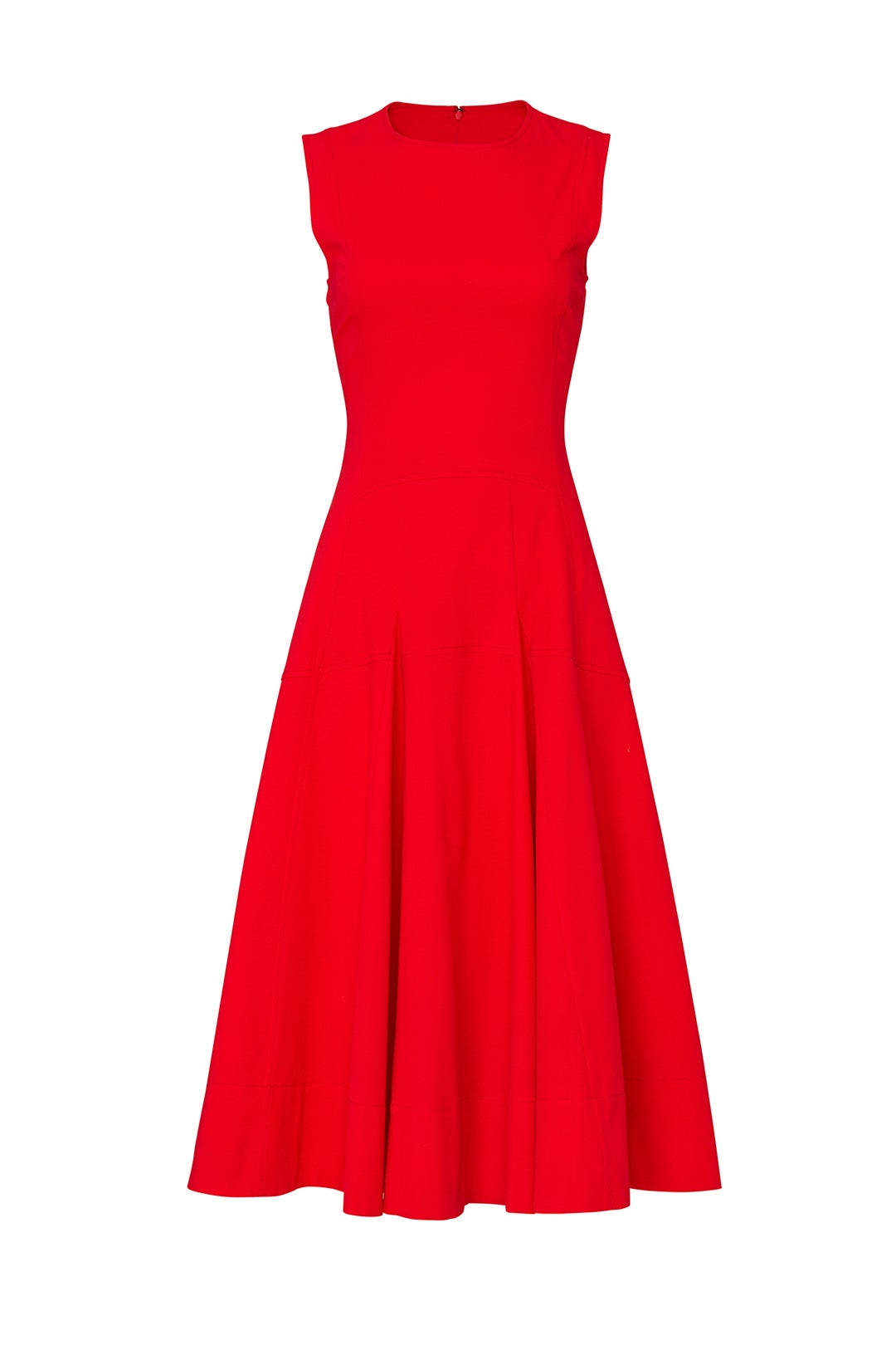 Red Flared Dress by Derek Lam Collective for 45 Rent the Runway