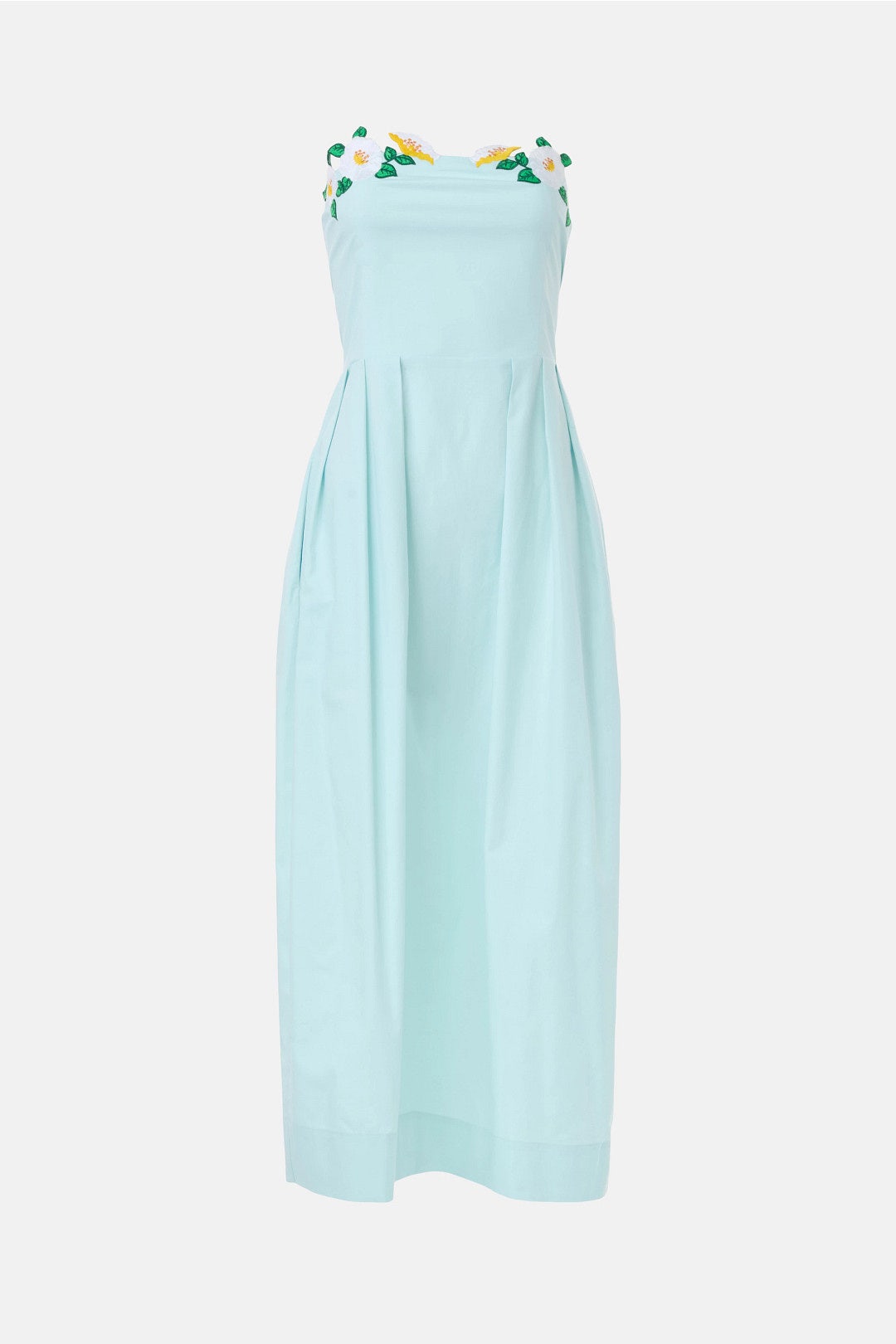 Lorr Strapless Embroidered Floral Dress by Fanm Mon 4