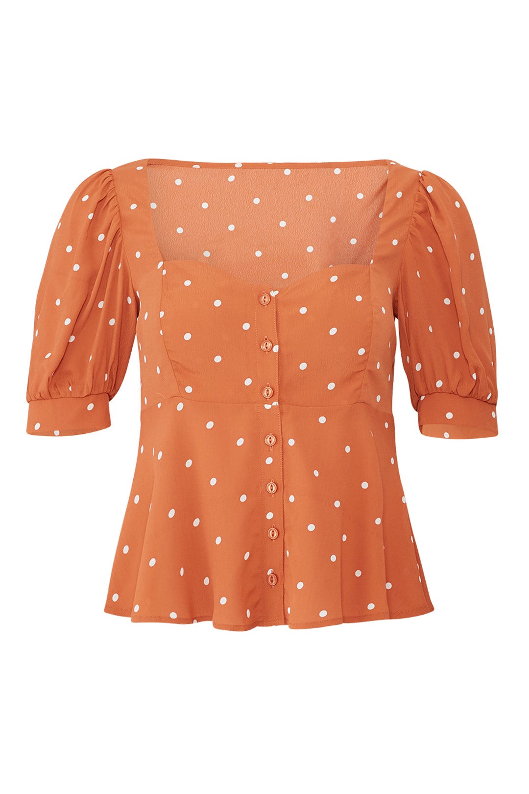 Natalia Dot Blouse by For Love and Lemons 3