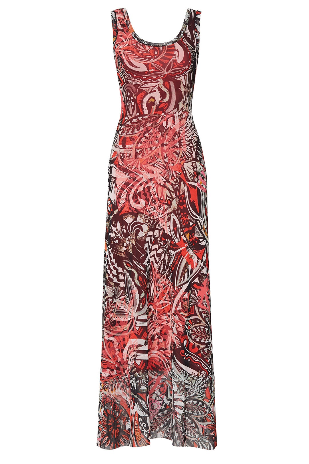 Multicolor Tank Maxi by Fuzzi