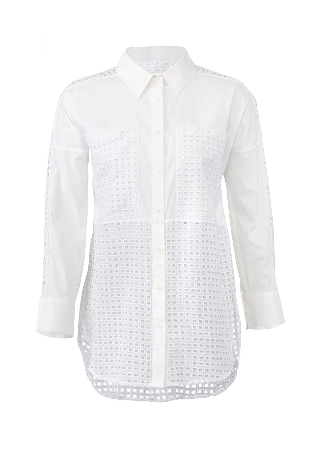 Eyelet Aida Shirt by Habitual