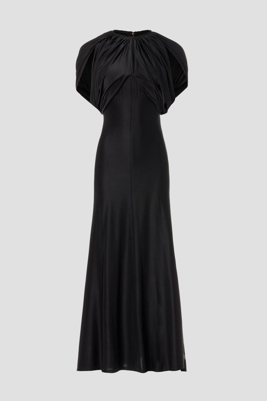 Draped Short Sleeve Dress by Rabanne | Rent the Runway
