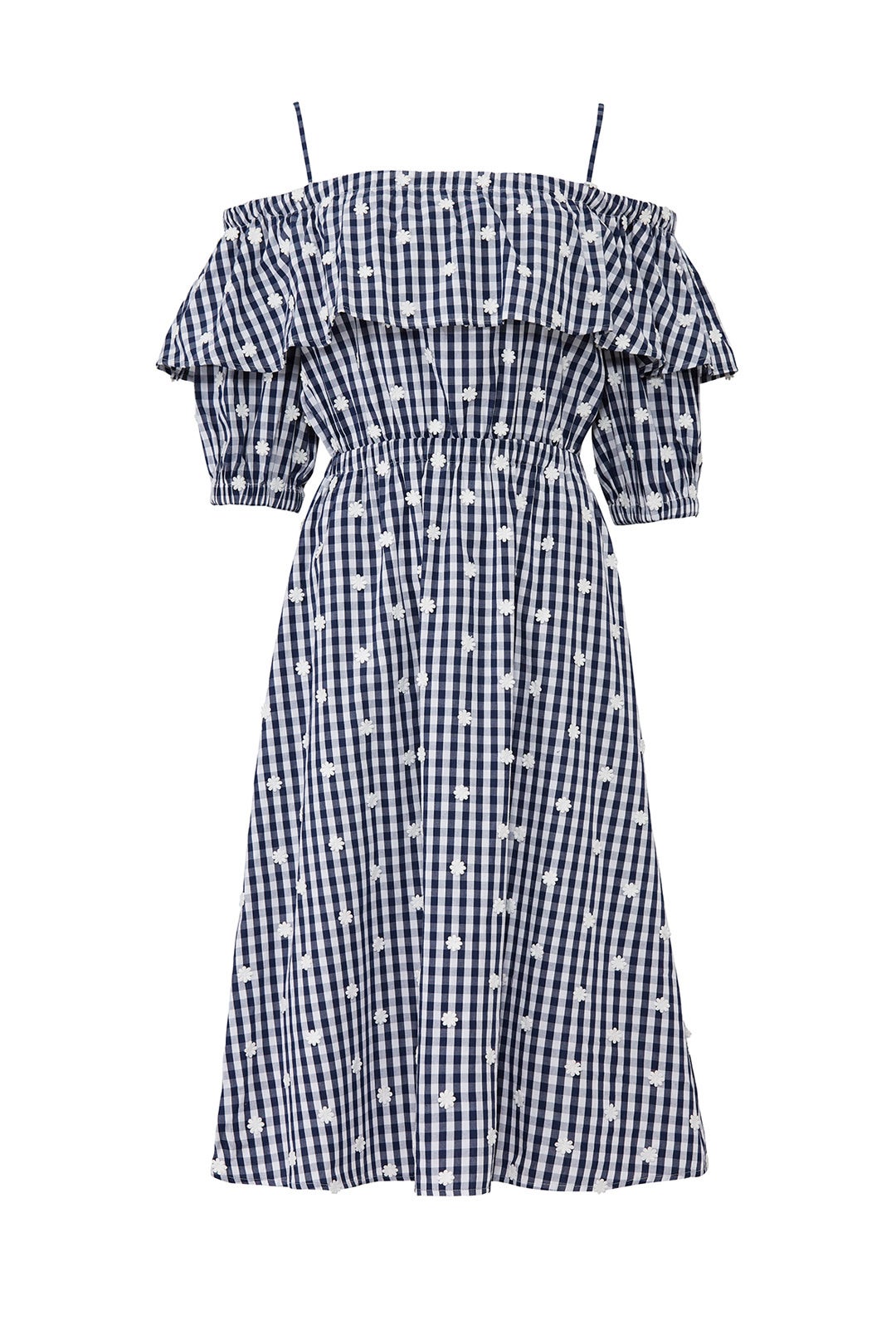 Floral Check Dress by Perseverance London