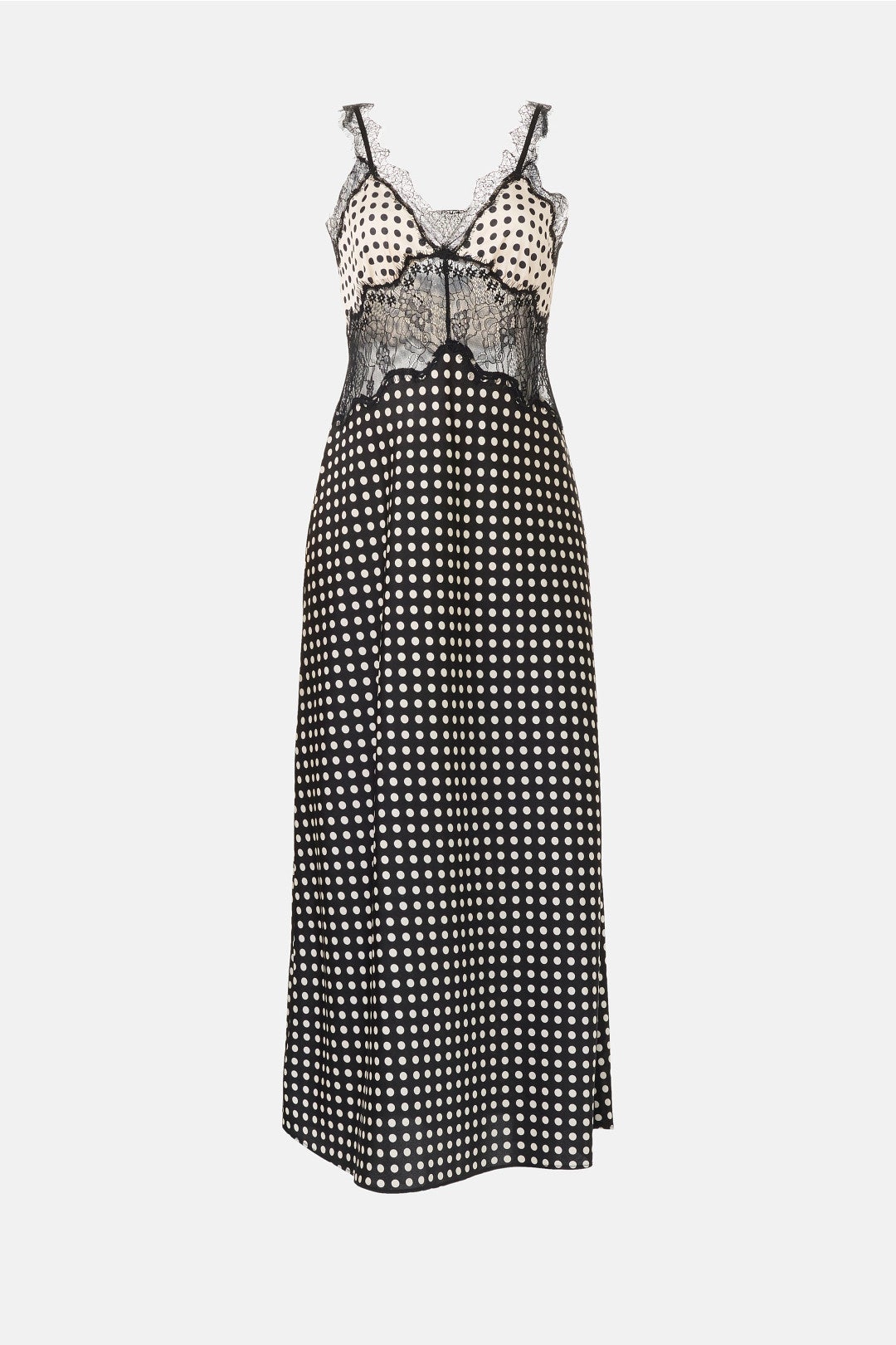 Lace Detail Slip Dress by Ronny Kobo x RTR