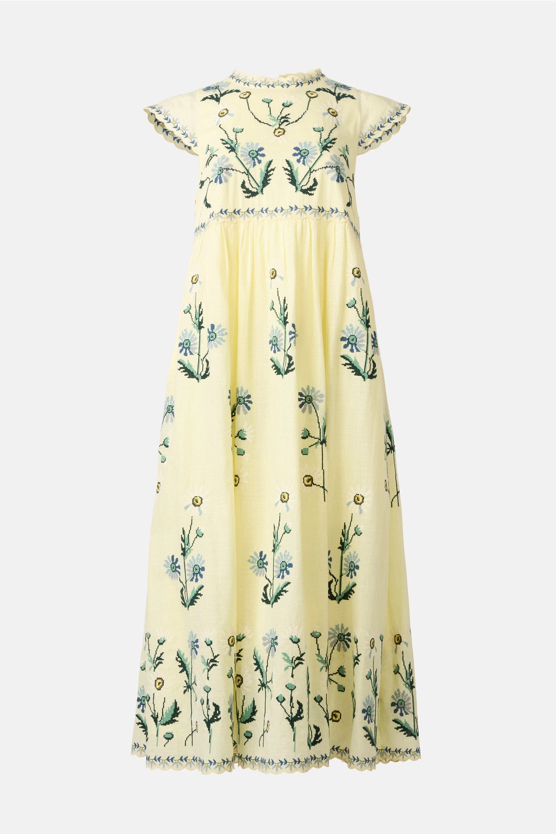 Audra Embroidery Midi Dress by Sea New York | Rent the Runway Audra Embroidery Midi Dress by Sea New York | Rent the Runway
