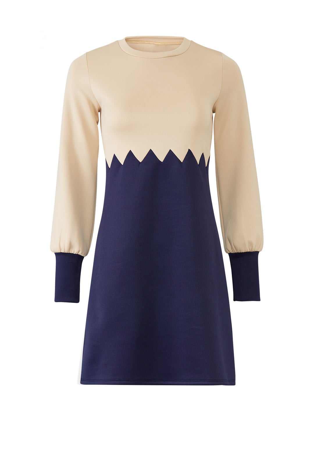 Zigzag Colorblock Dress by Waverly Grey 3
