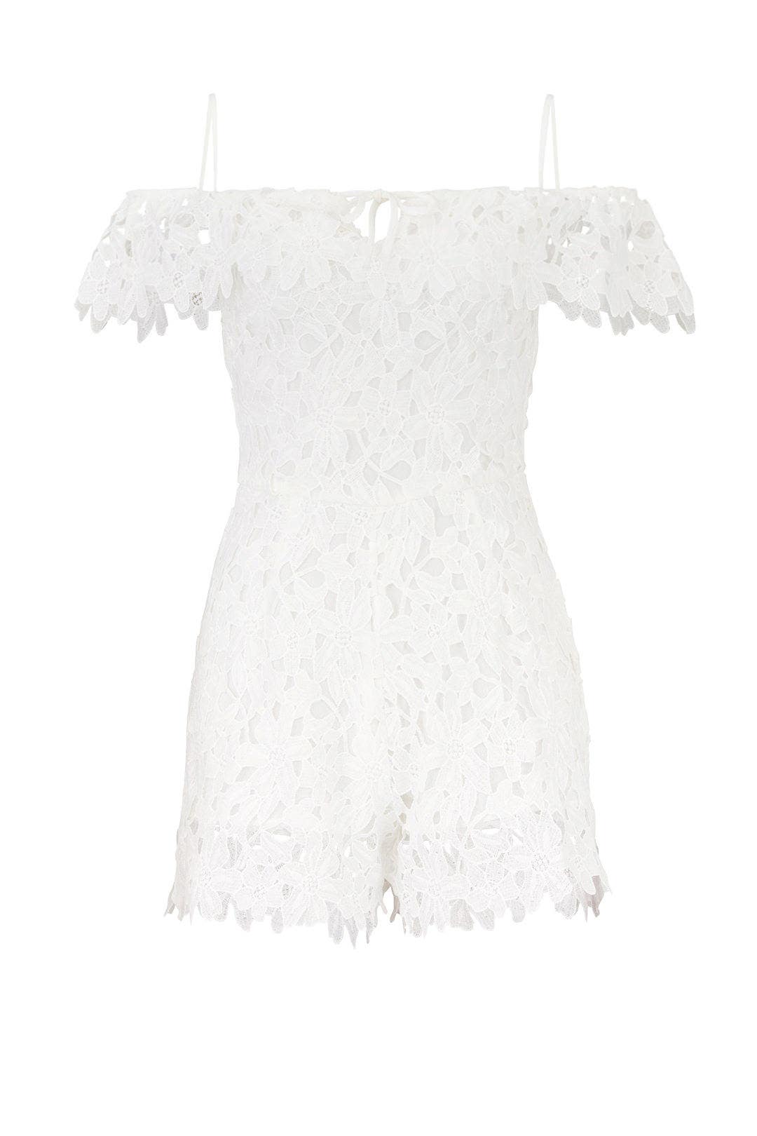 Gaelle Lace Romper by Deby Debo