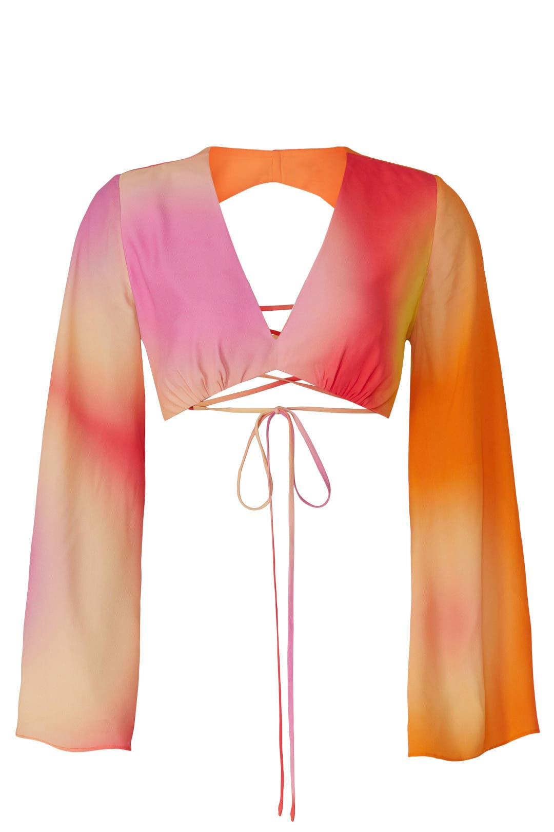 Chakra Ombre Bra Top by Nicole Miller | Rent the Runway
