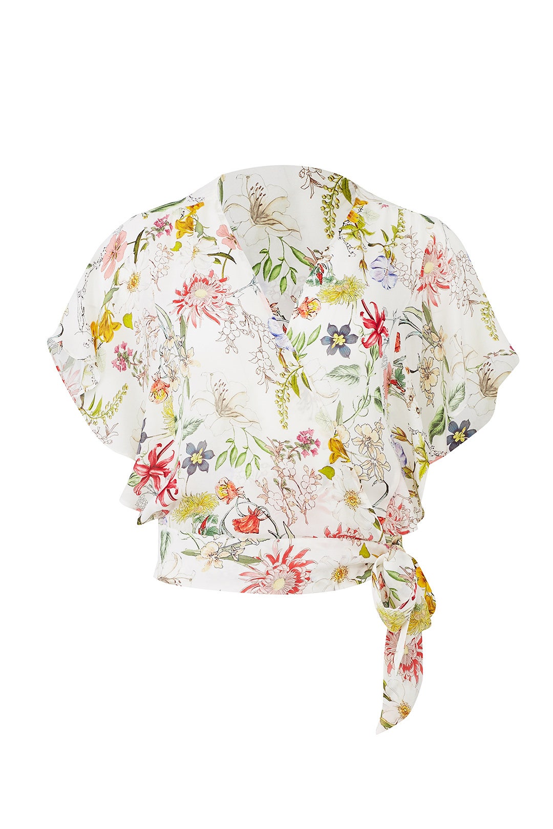 Floral Kory Faux Wrap Top by Parker 3