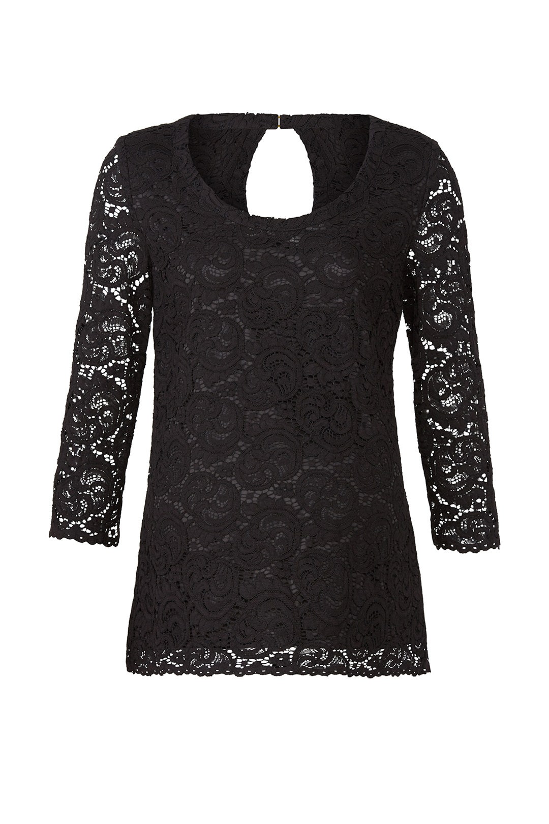 Black Becca Maternity Top by Rosie Pope