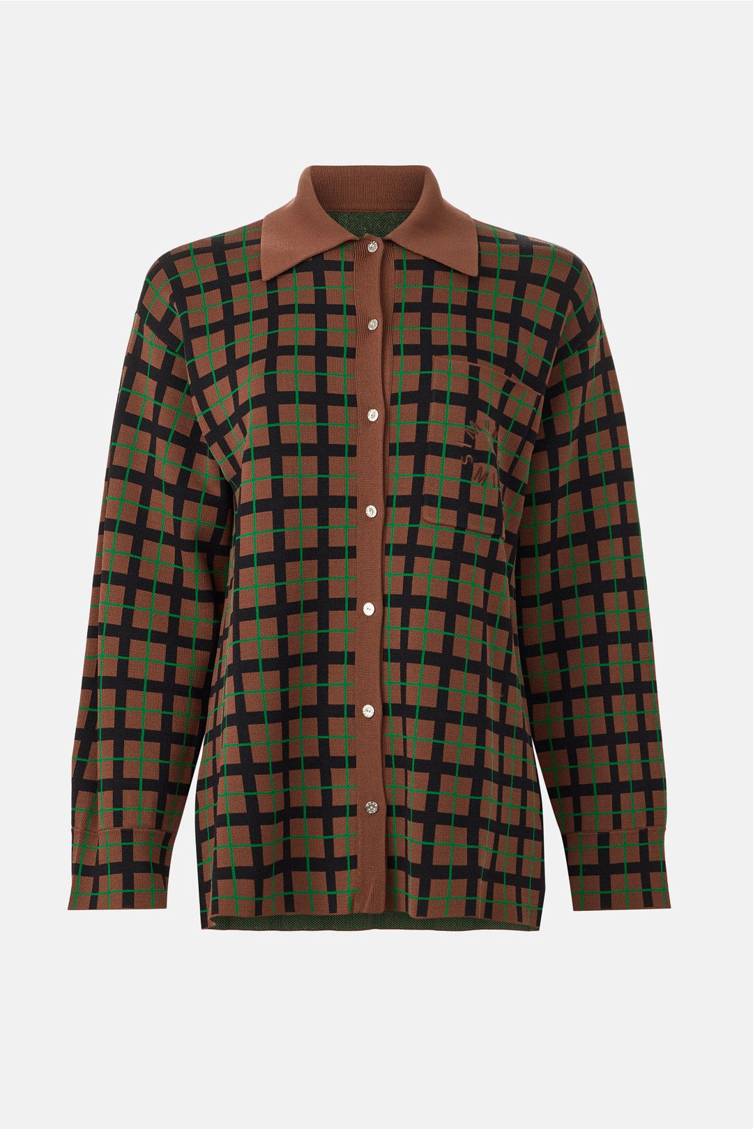 Plaid Blaz Knit Jacket by SIMONMILLER 4