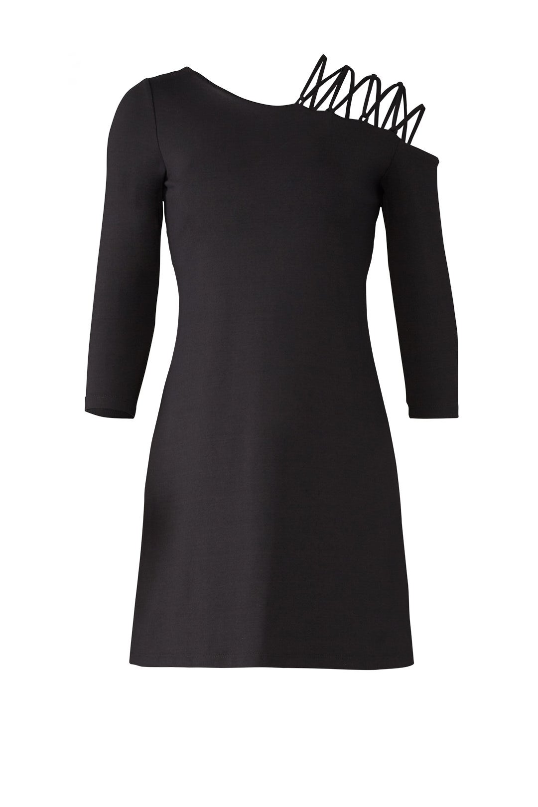 Black Rosie Dress by Susana Monaco 3