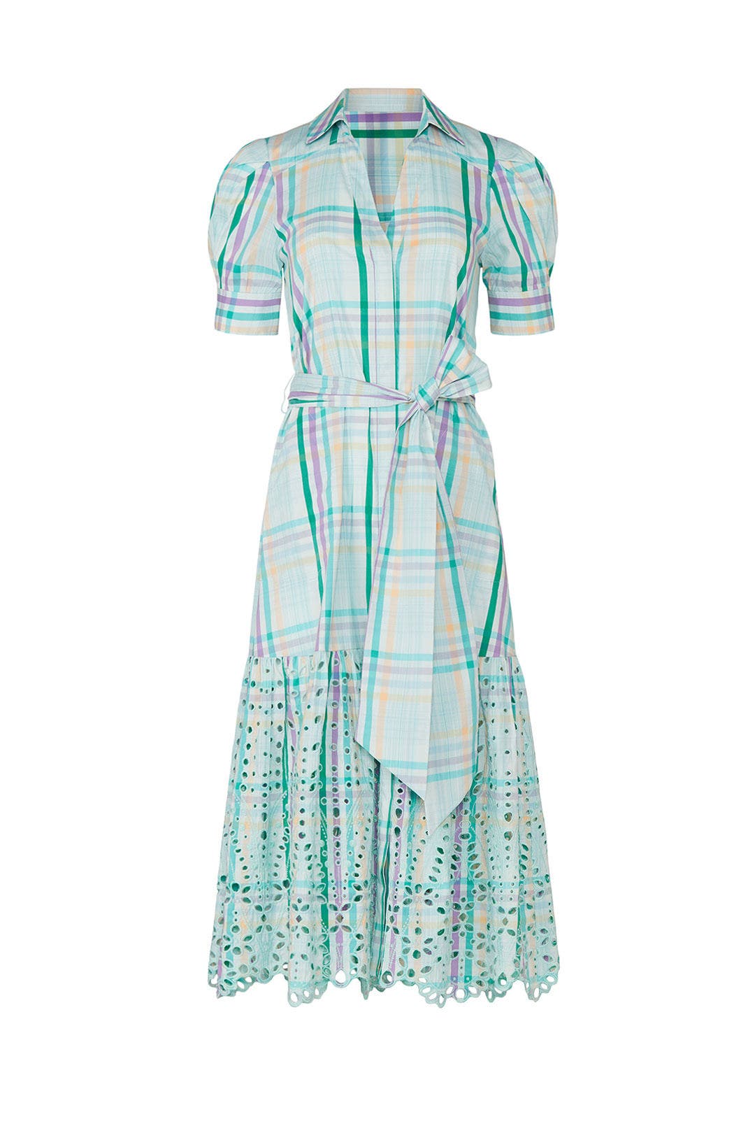 Striped Fern Dress by Tanya Taylor 4