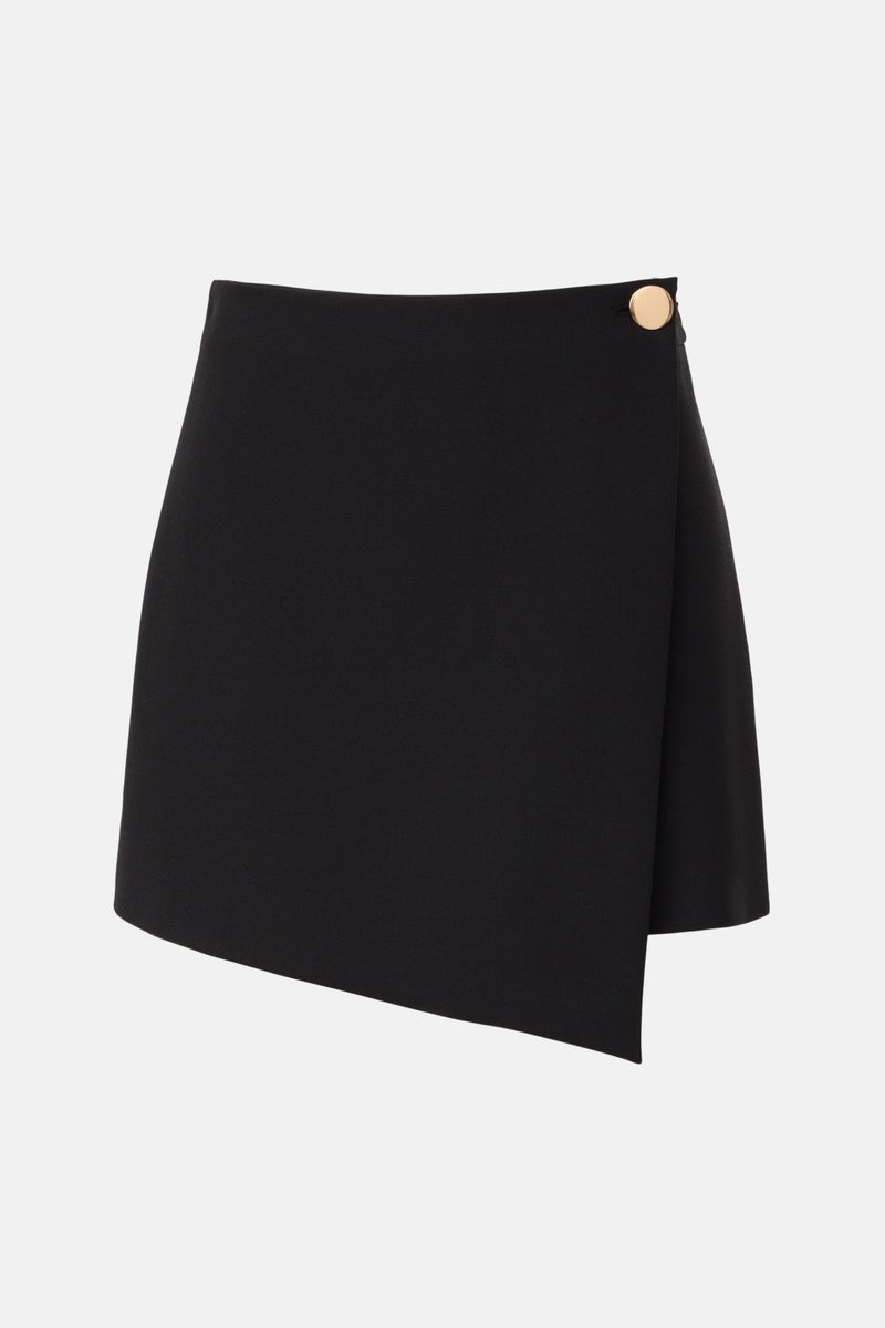 Stella Button Wrap Skirt by Toccin - Photo 4
