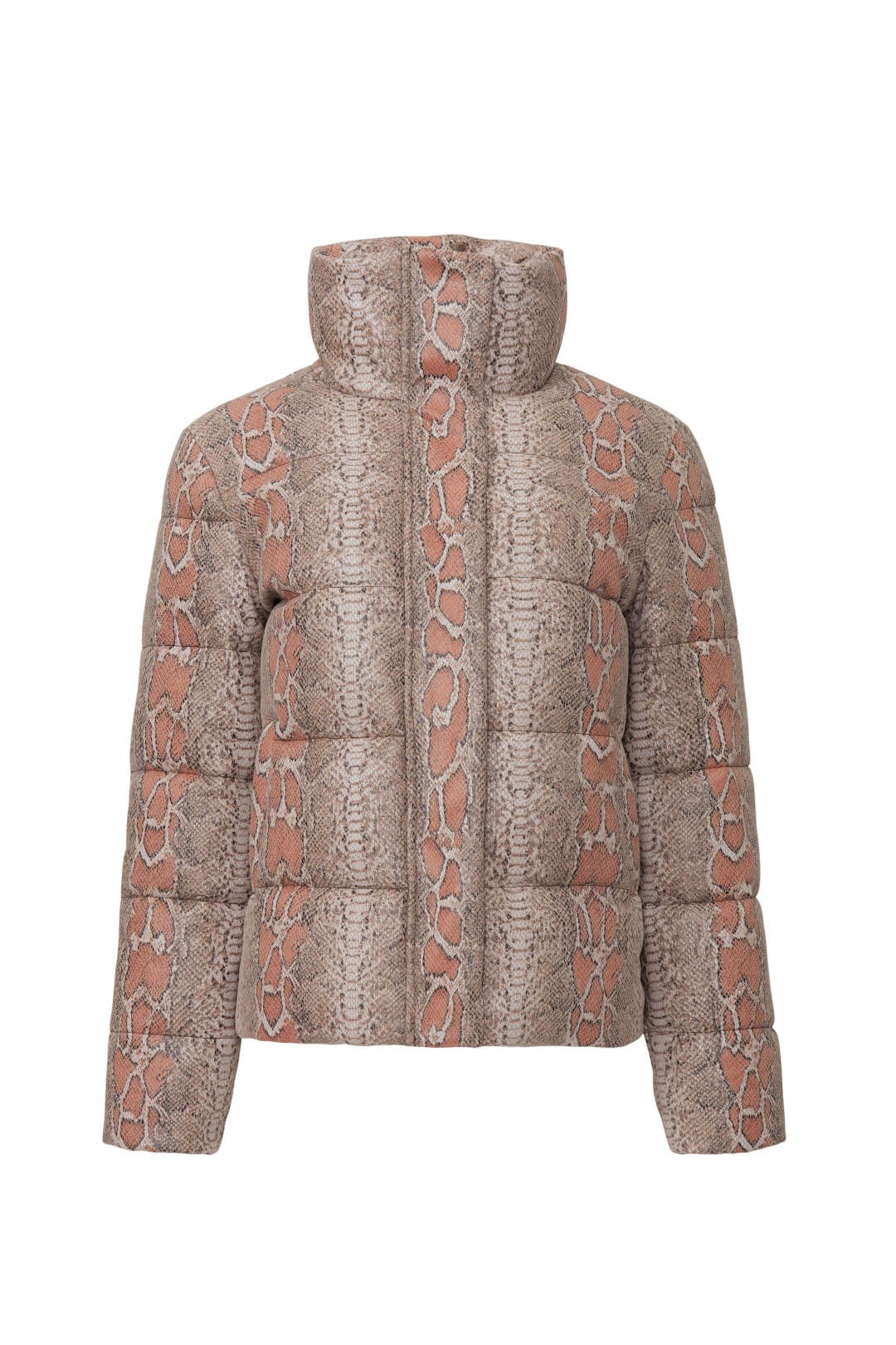 00s burning sho python fur down jacket