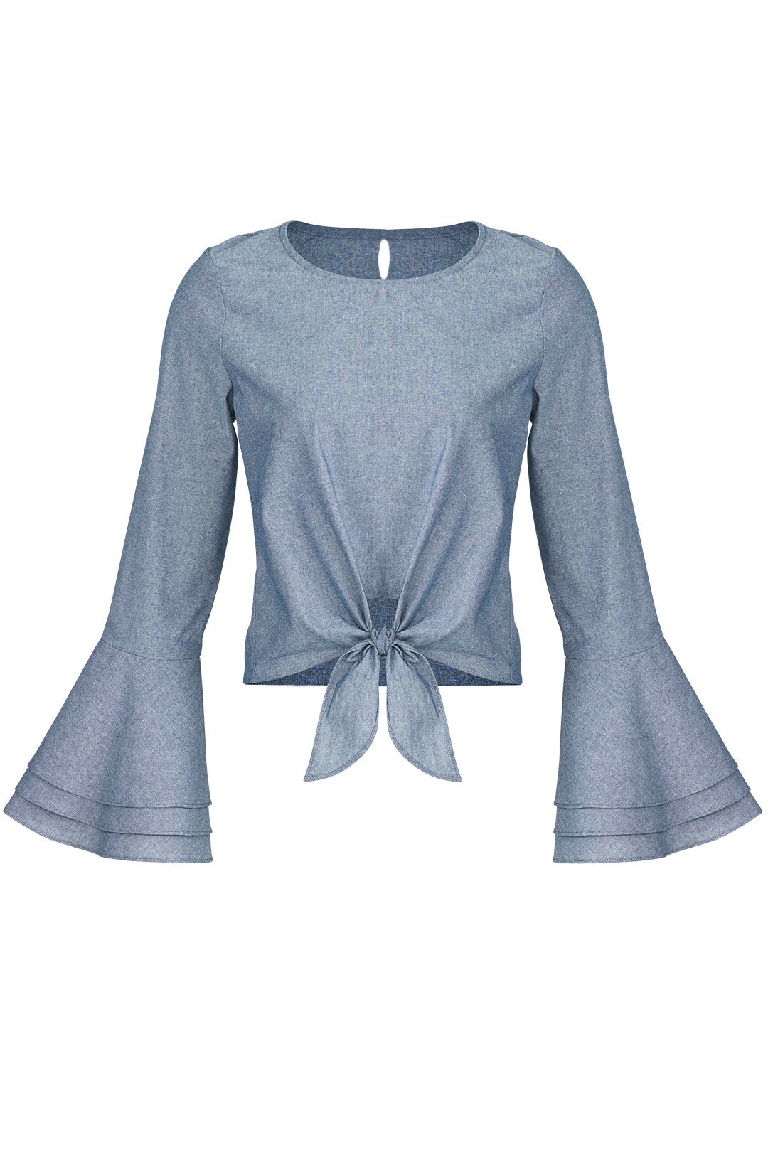 Chambray Talcott Top by LIKELY