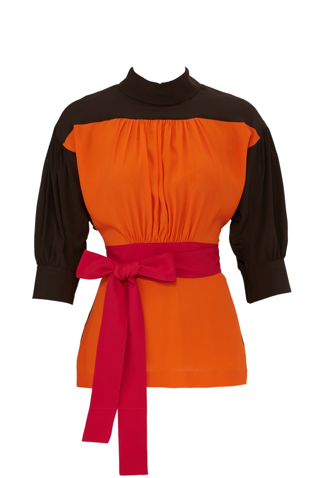 High Neck Colorblock Top by Marni