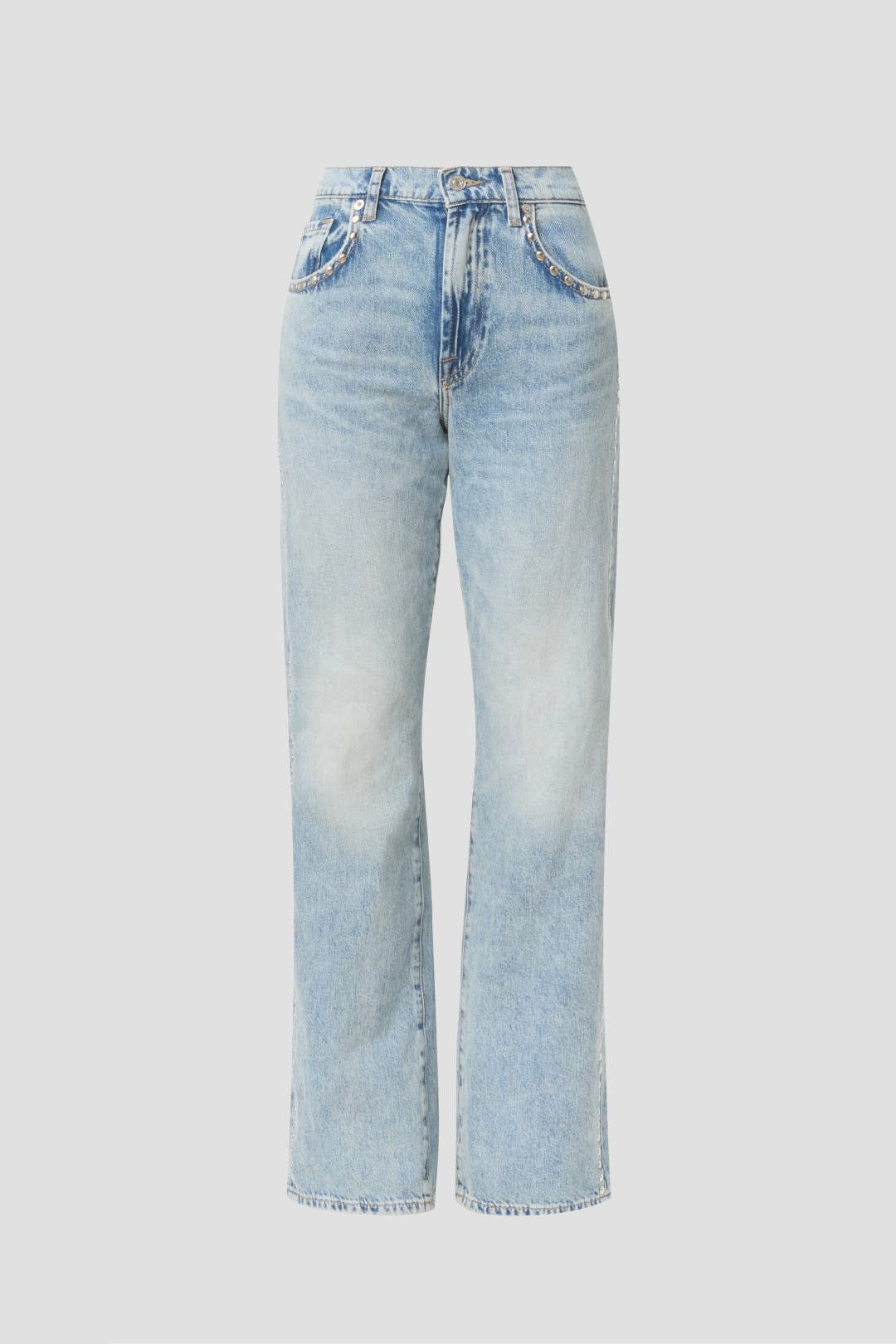 デニム・ジーパン 7 FOR ALL MANKIND 'Tess' jeans Beige 7 For All Mankind | Jeans Tess Trouser Colored Tencel Sand