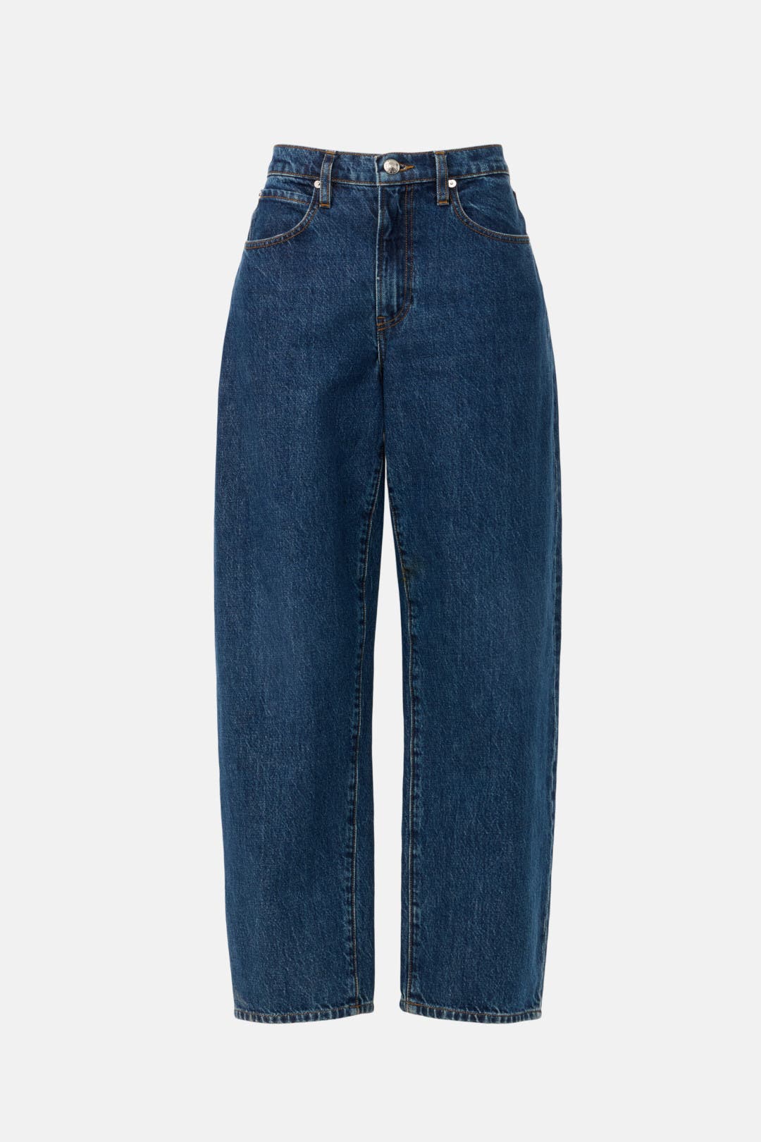 Low Slung Barrel Jeans by FRAME | Rent the Runway