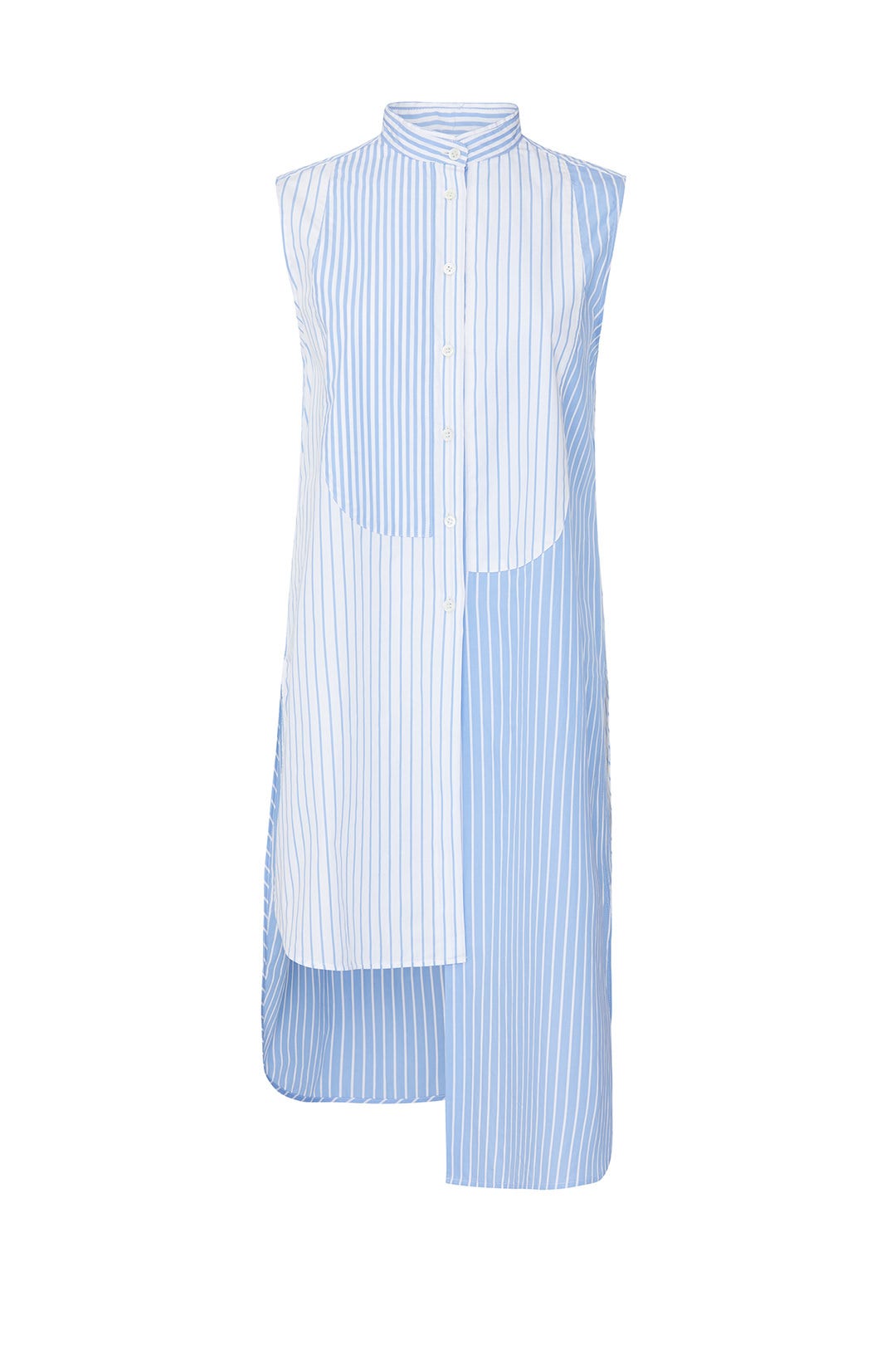Sleeveless Mixed Stripe Shirt by Monse 3