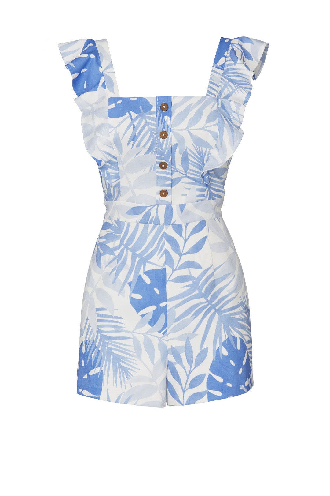 Palm Printed Romper by Slate & Willow 3