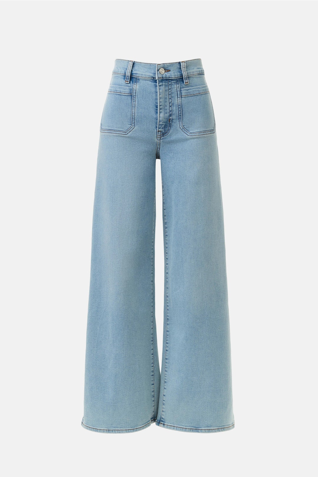 Le Slim Palazzo Modernist Front Pocket Jeans by FRAME 4