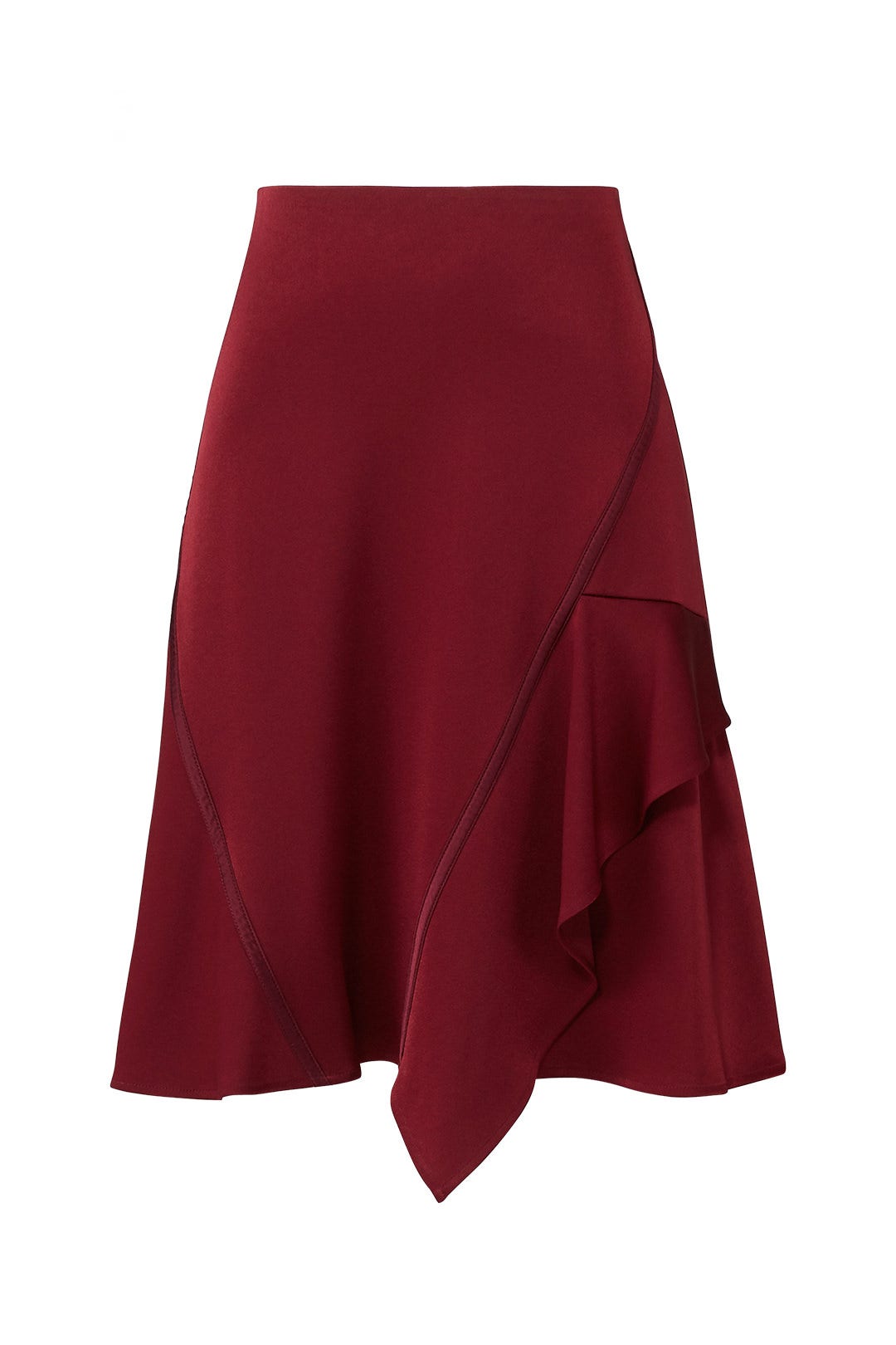 Garnet Asymmetrical Skirt by Jason Wu 4