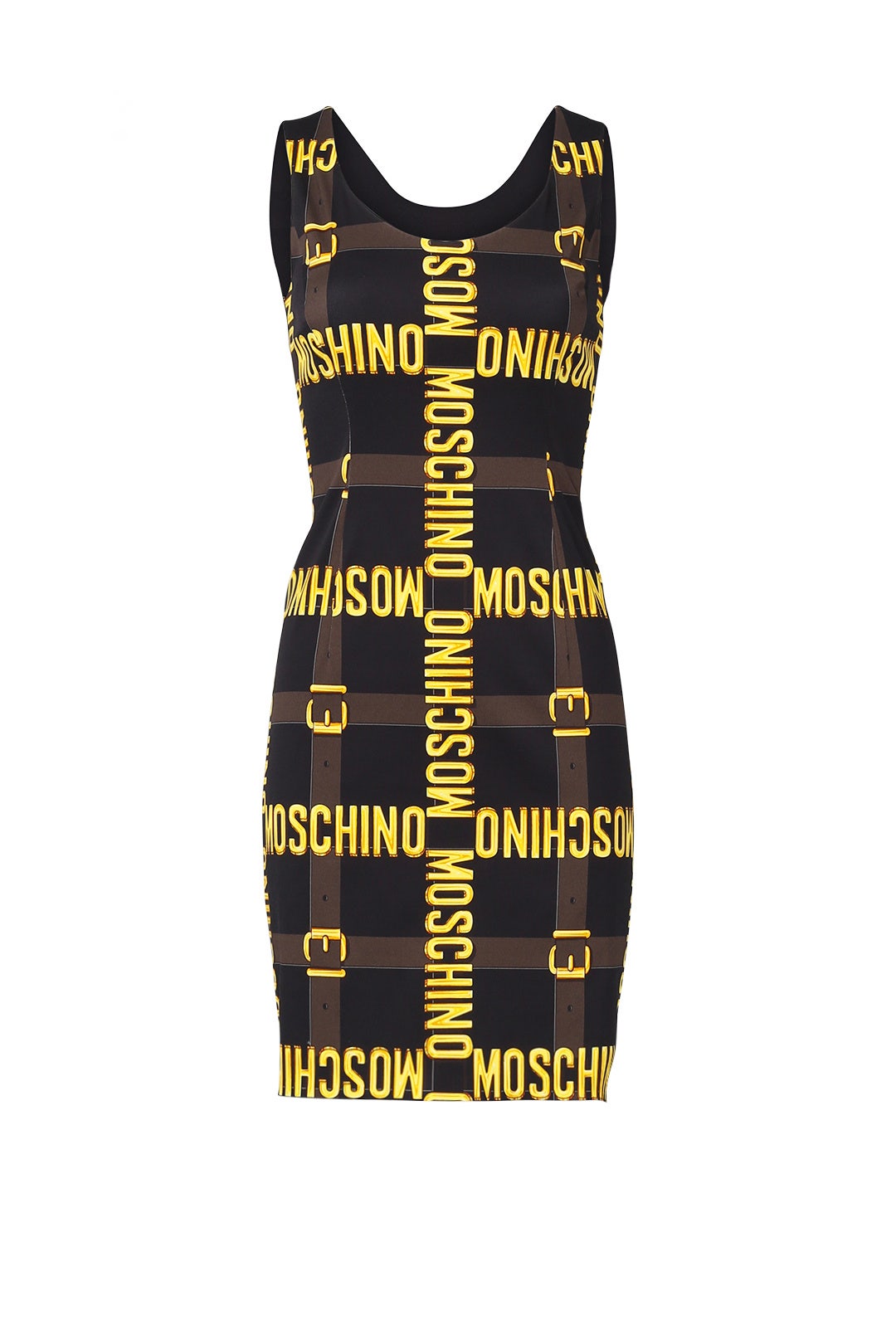 Logo Lock Up Sheath by Moschino