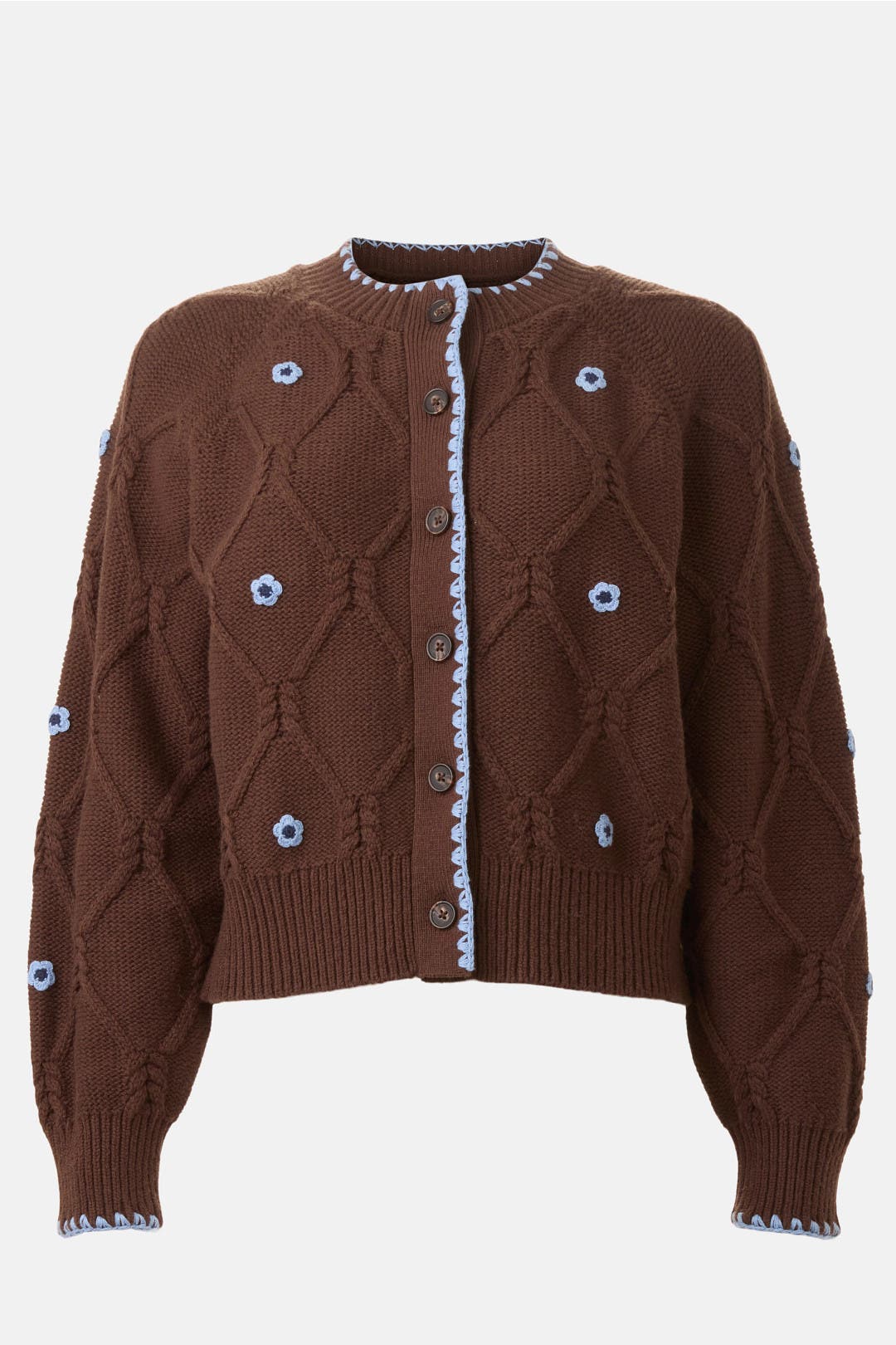 Oversized Pointelle Cardigan by Jason Wu | Rent the Runway